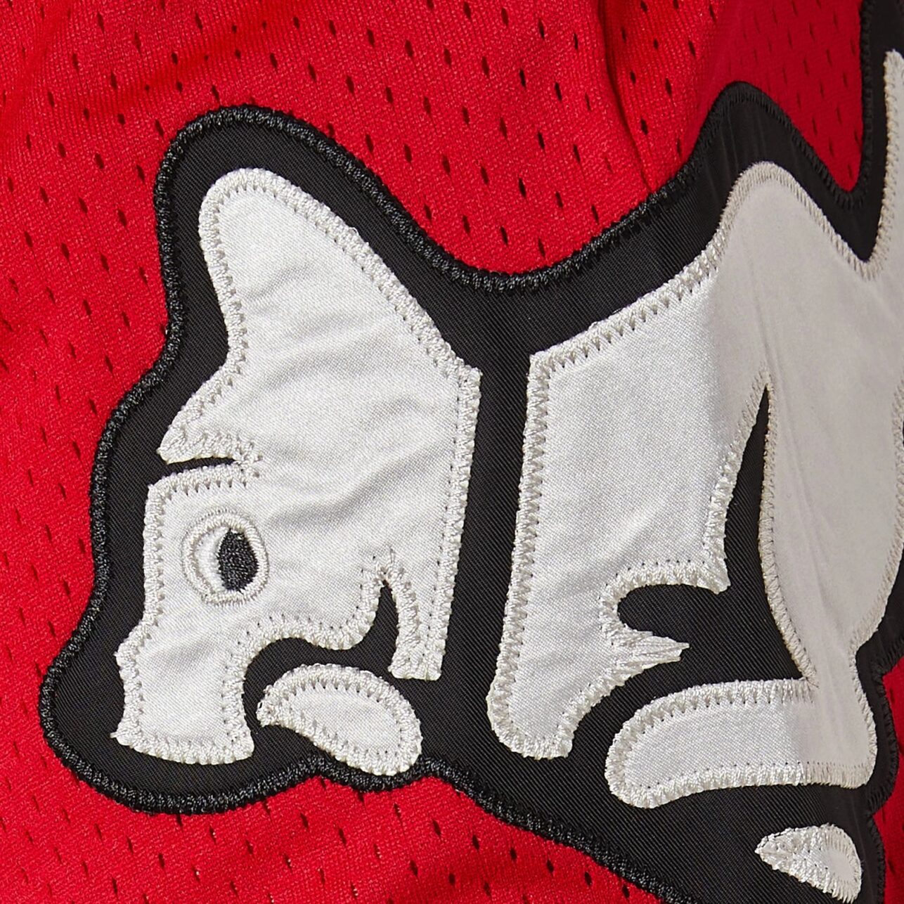 Ice Cream Basketball Shorts Applique Red-White