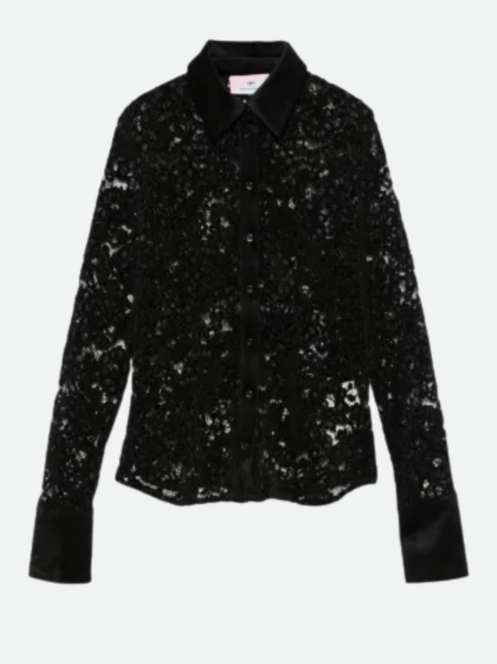 Chiara Ferragni Shirt Lace Black