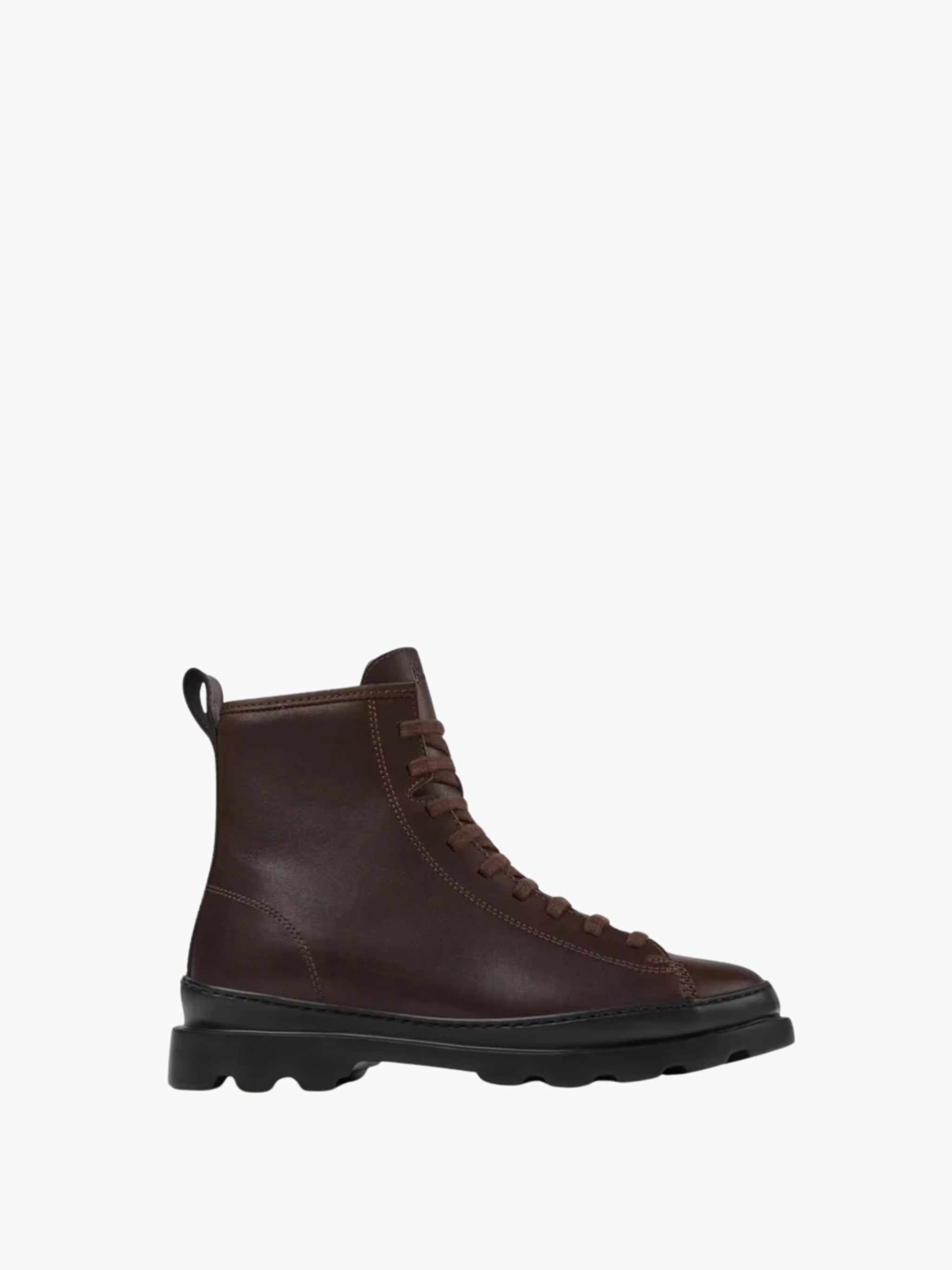 Camper Boots Brutus Leather Mid Brown