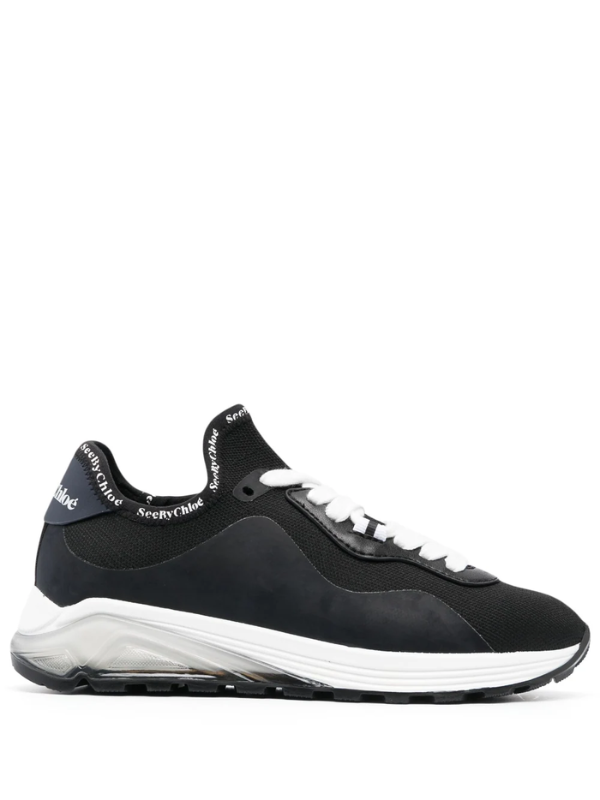 Seee By Chloe Sneaker Knit Black