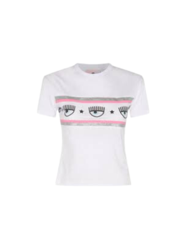 Chiara Ferragni T-Shirt Logo White