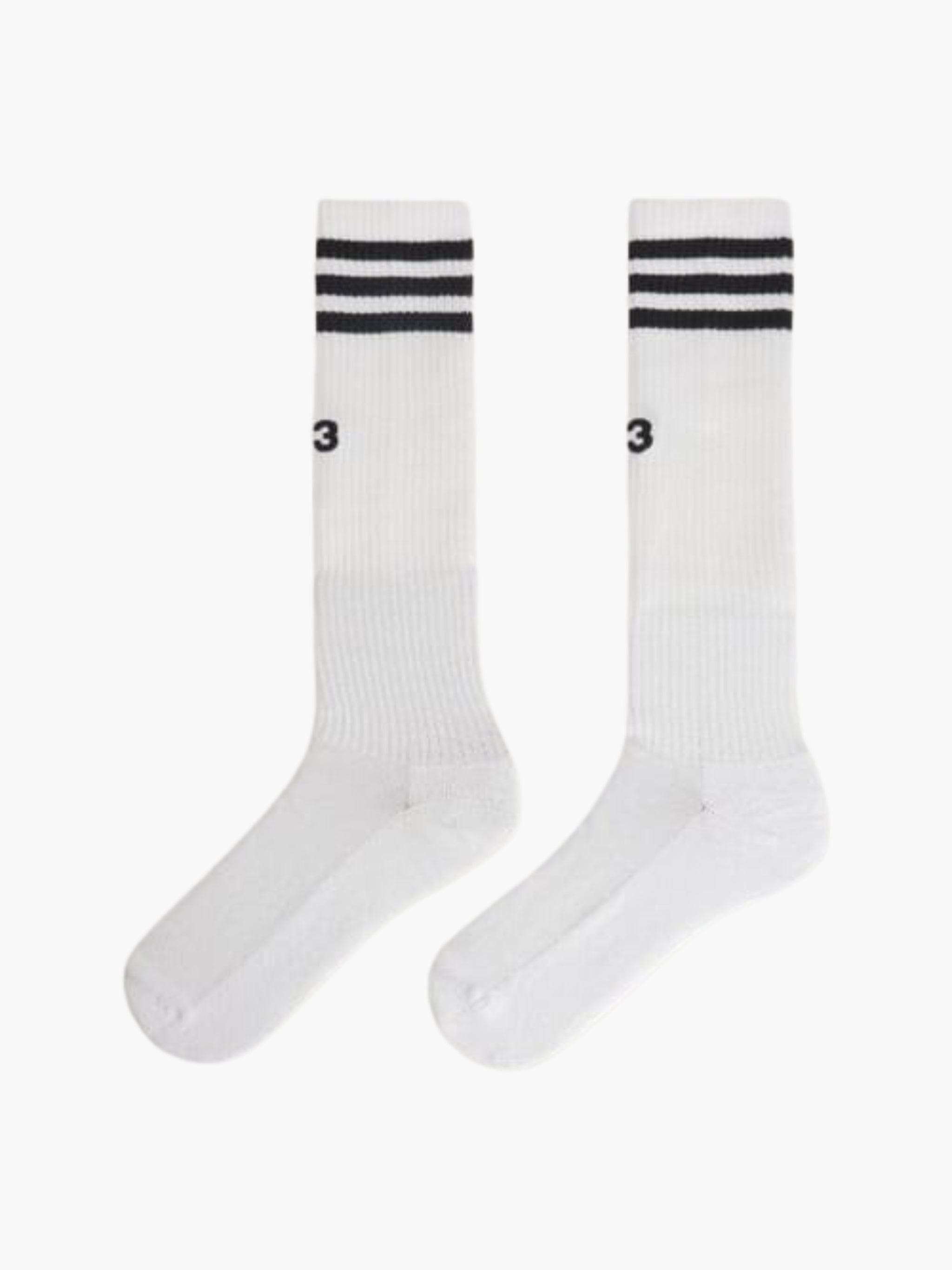 Y-3 Socks Ftbl Socks White