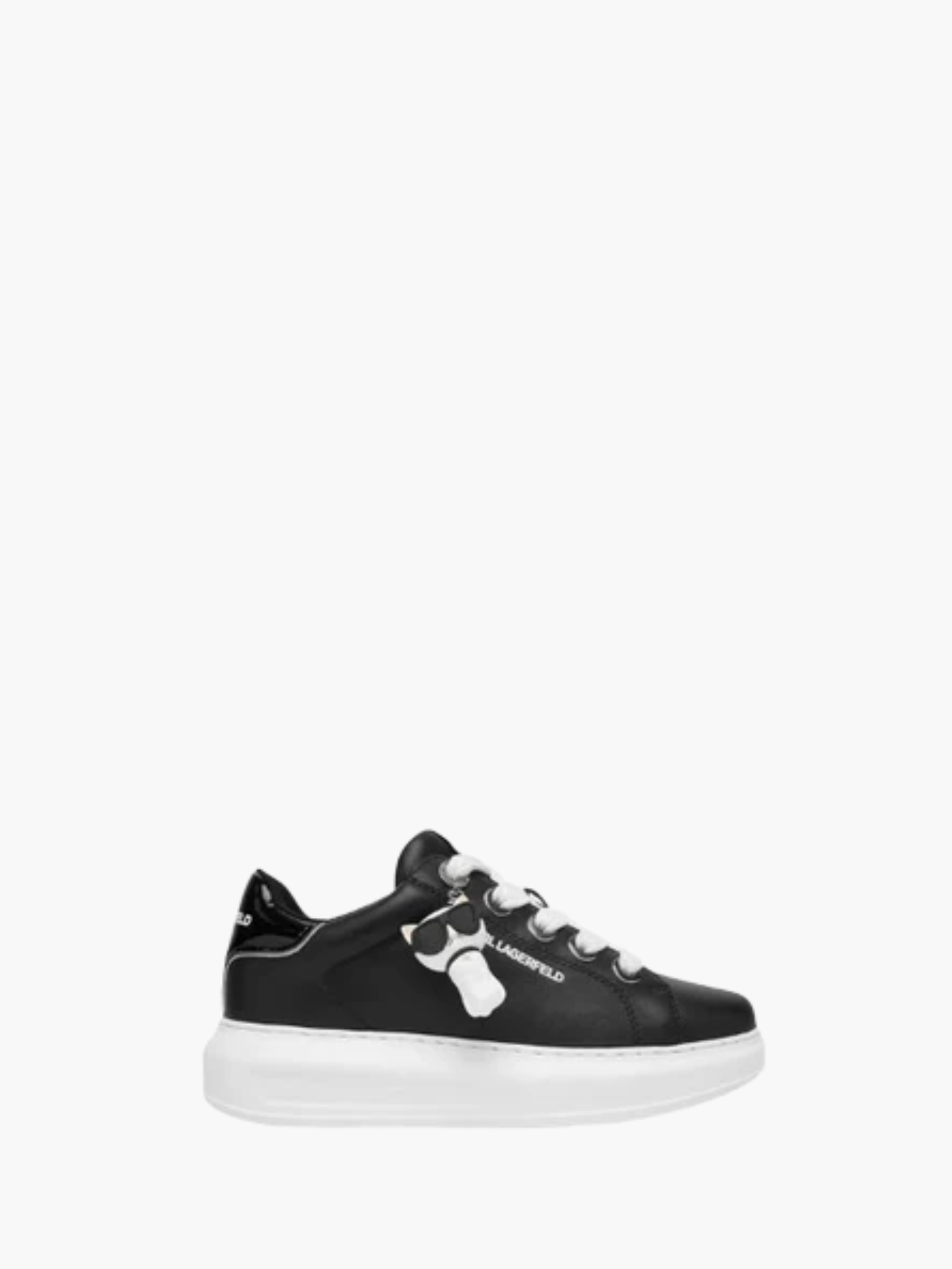 Karl Lagerfeld Sneaker KLL302 Jewellery Kapri Key Ring Choupette Black Lthr