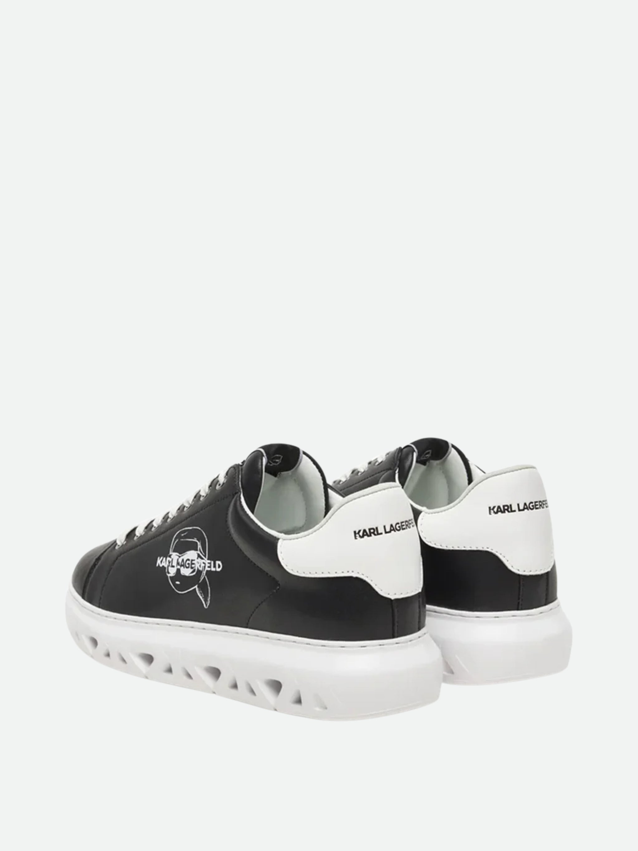 Karl Lagerfeld Sneaker Kl553 Kapri Kite Outline Nft Black-White