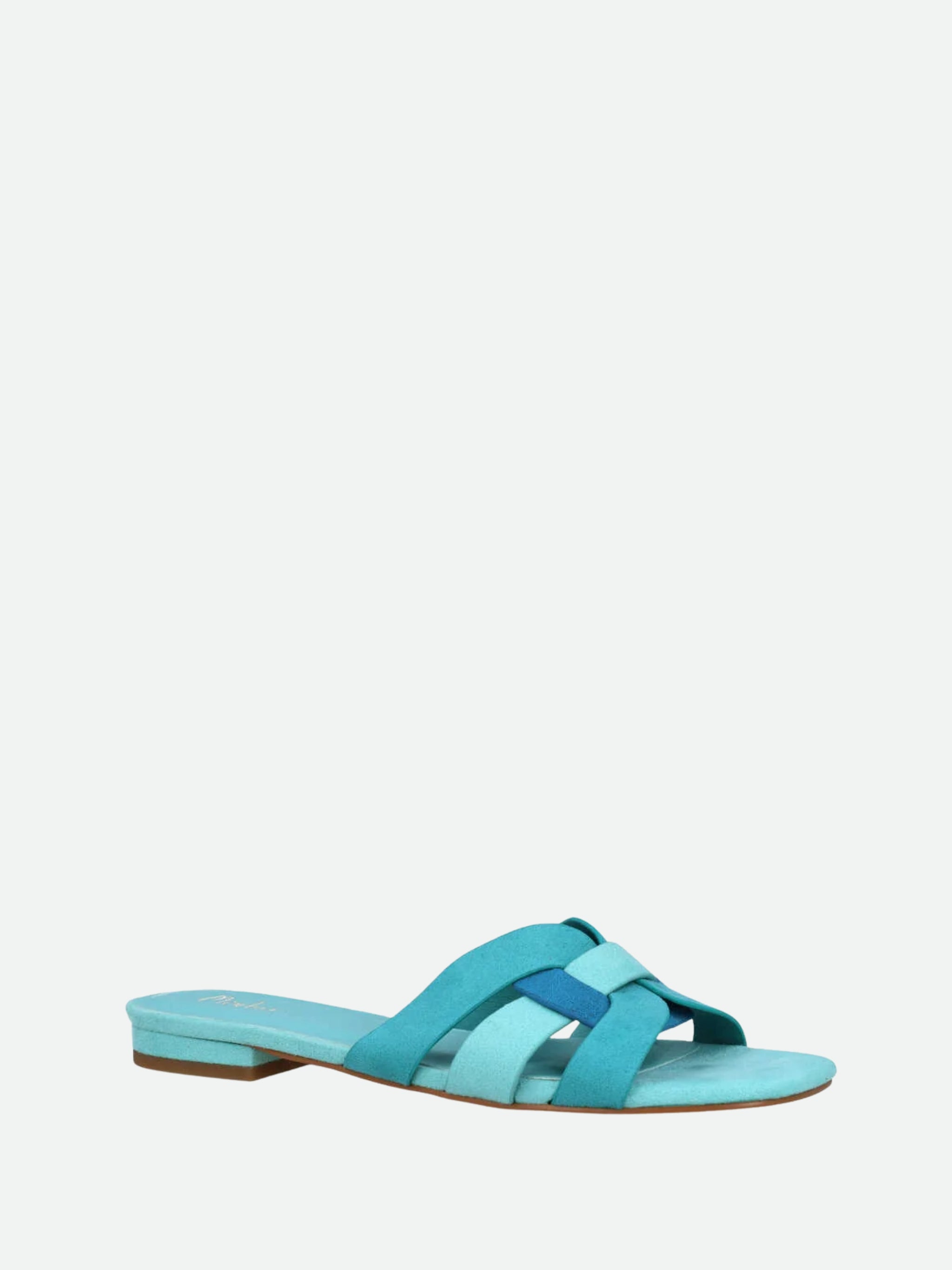 Menbur Sandal Msa2 Flat Heel Turquoise