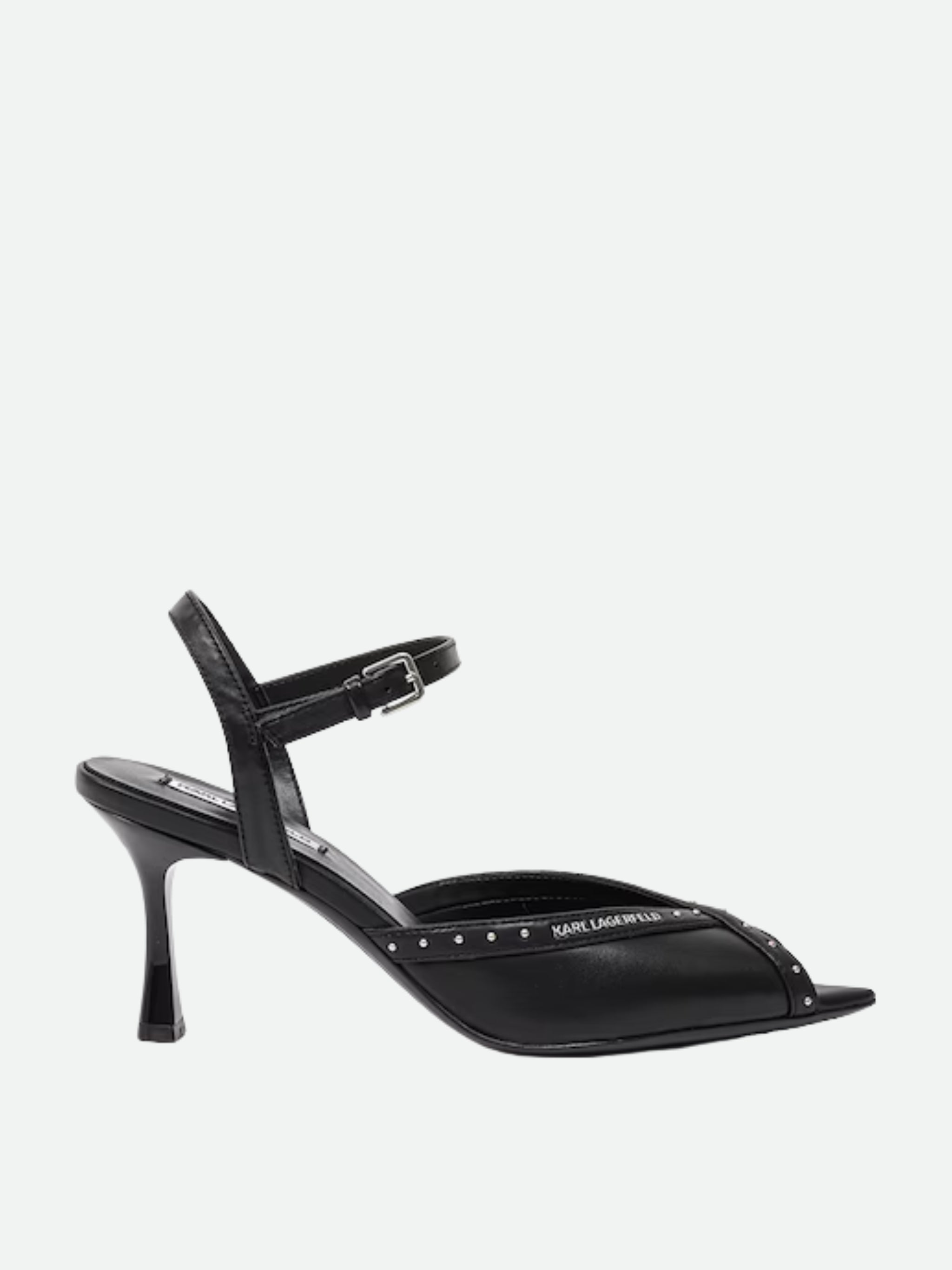Karl Lagerfeld Ladies Sandal Klls3 Sienna Open Toe Black