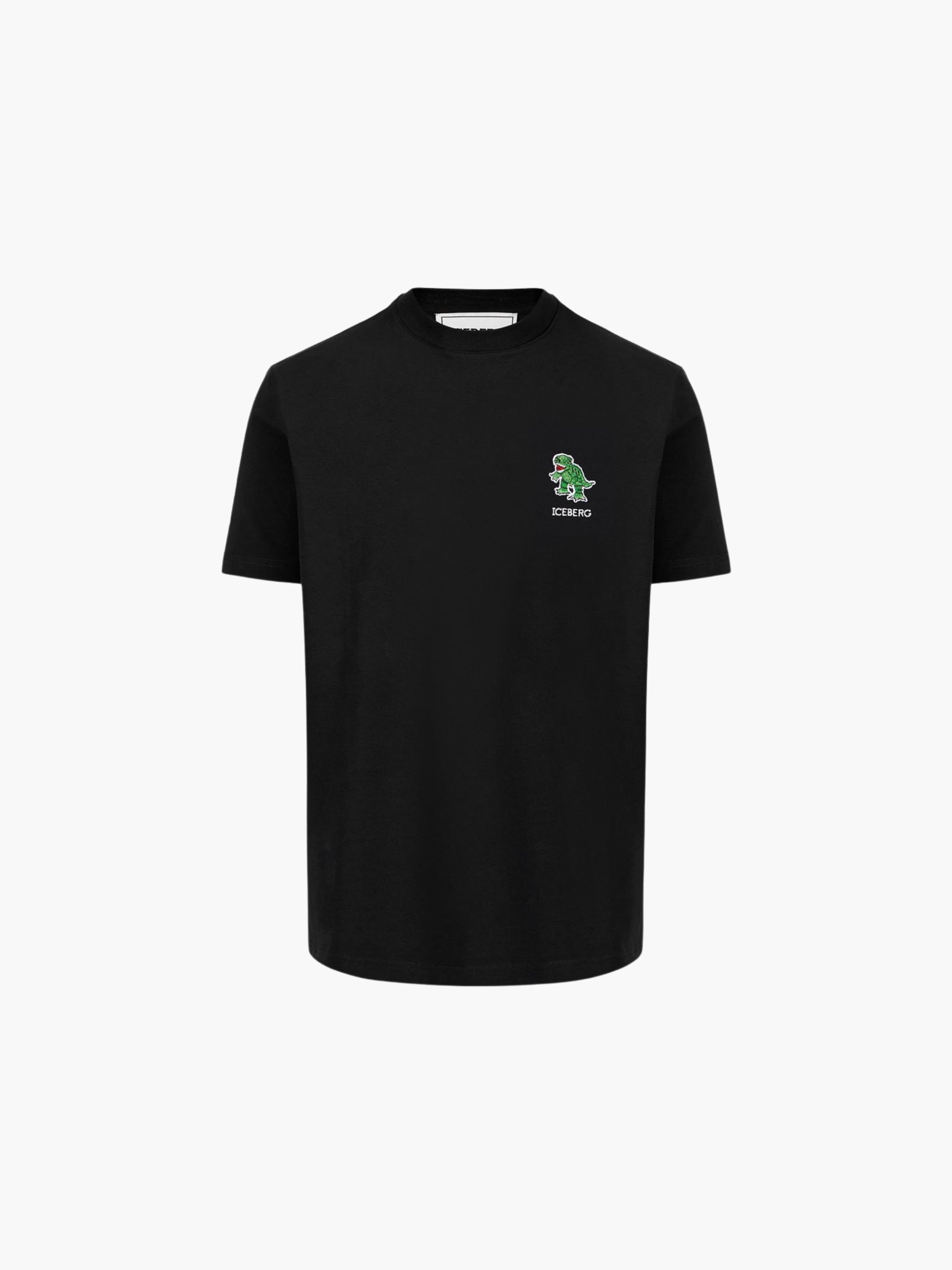 Iceberg T-Shirt Dino Logo Crew Black