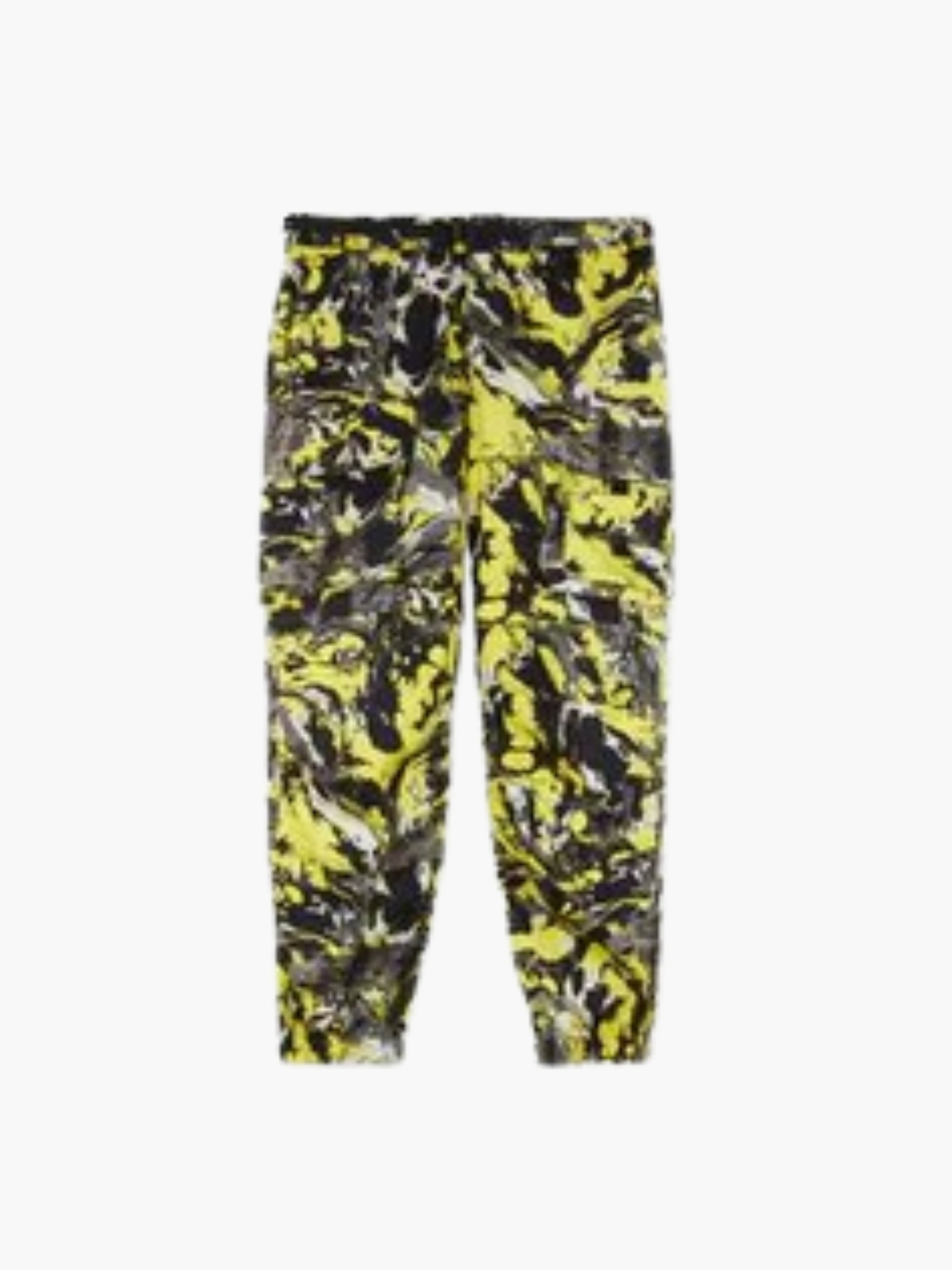 Msgm Track Pants Colour Art Black-Yellow