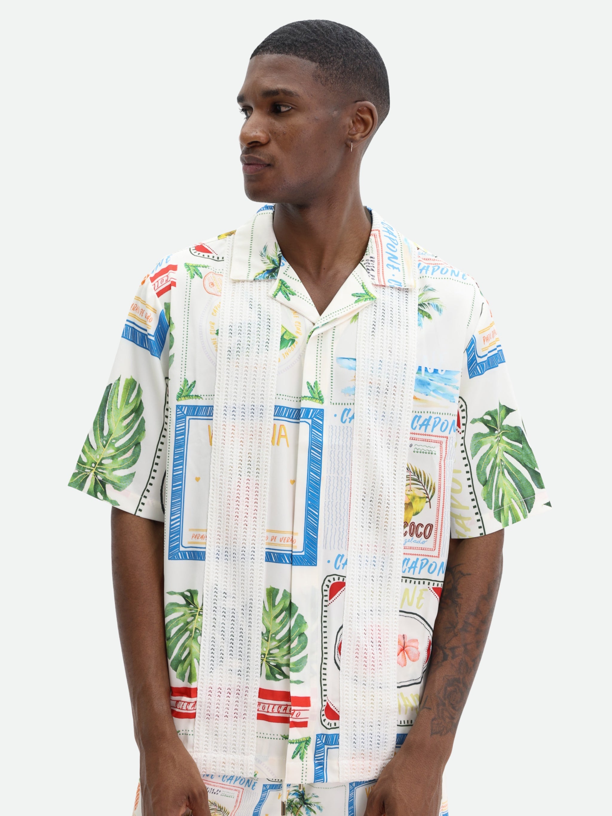 Capone Shirt Allover Print Vitamina Fruit