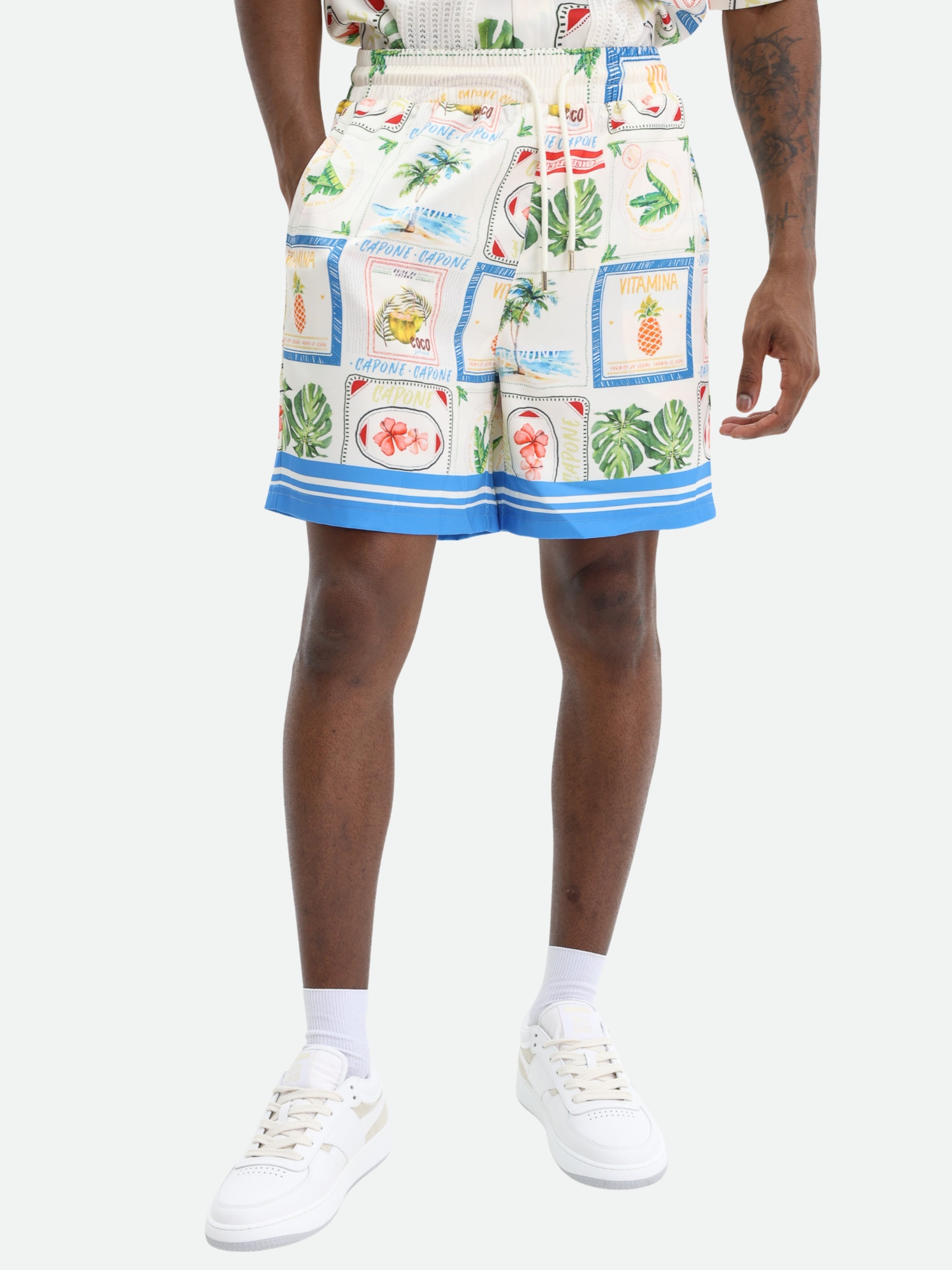 Capone Shorts Allover Print Vitamina Fruit