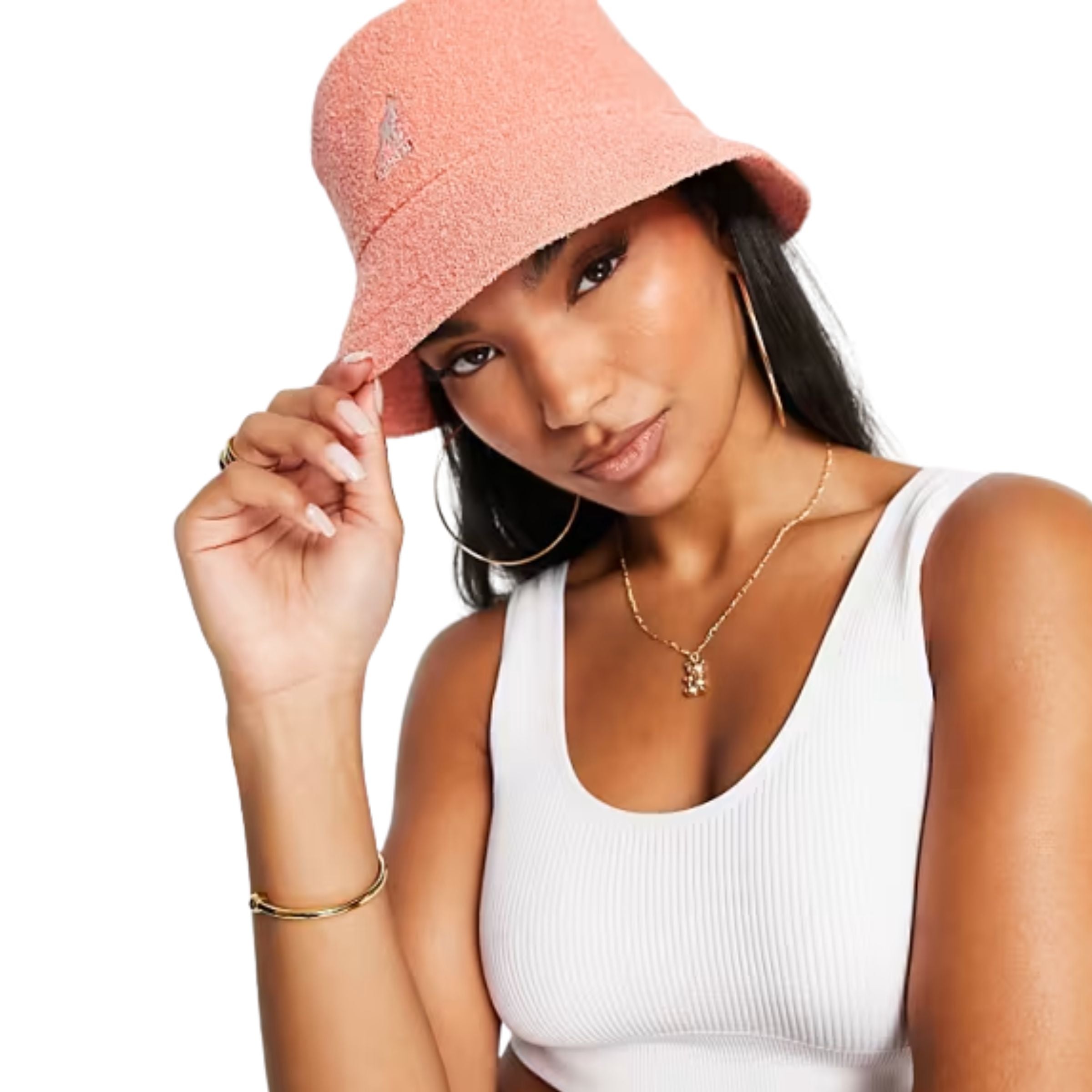 Kangol Bucket Hat Bermuda Casual Peach-Pink