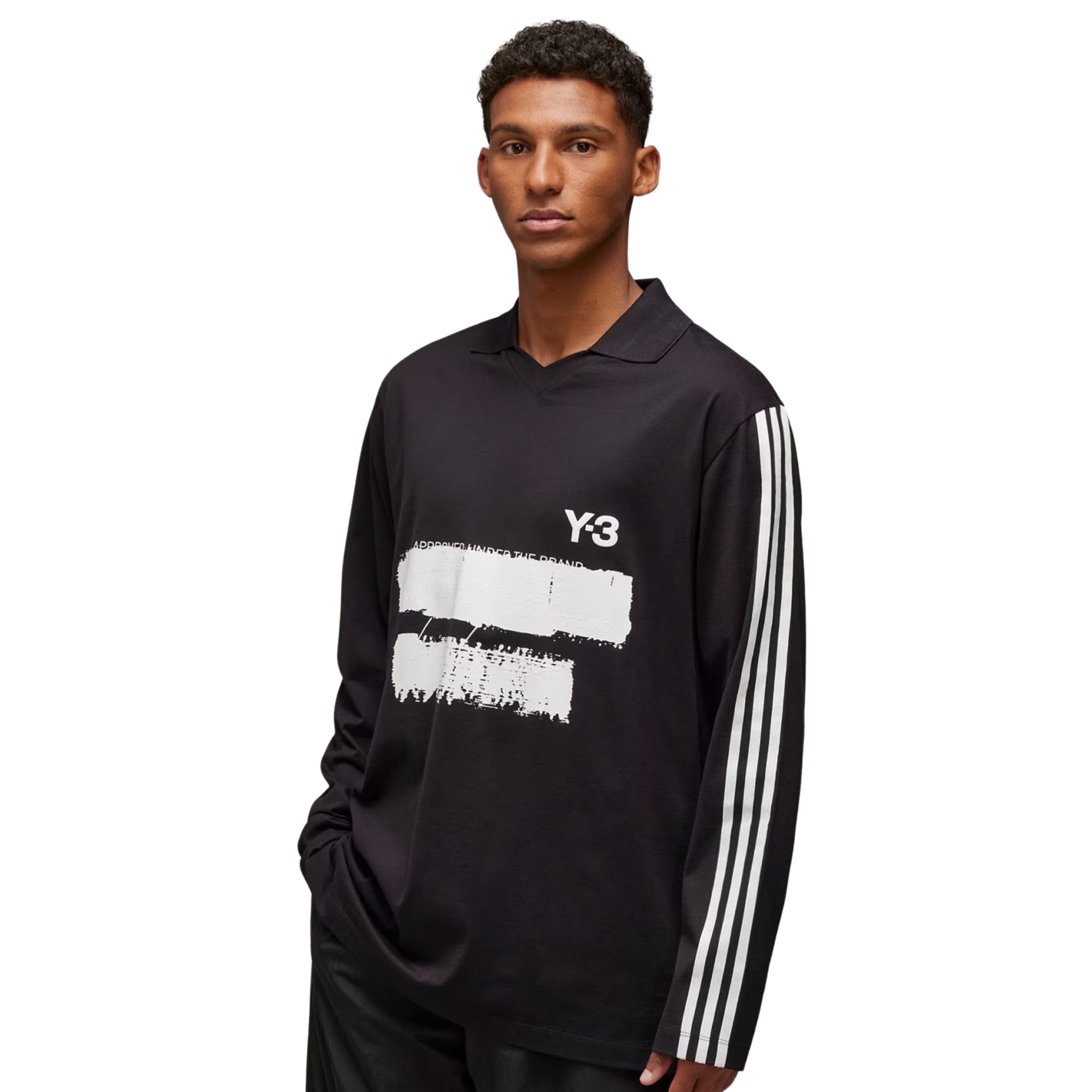 Y-3 Sweater U Gfx Logo Black