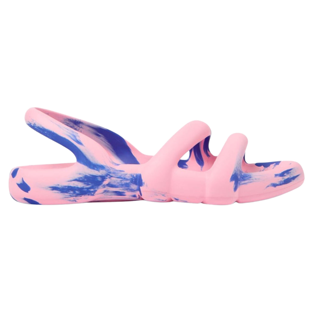 Camper Slide Ladies Kobarah Flat Bio Bombon Pink-Blue