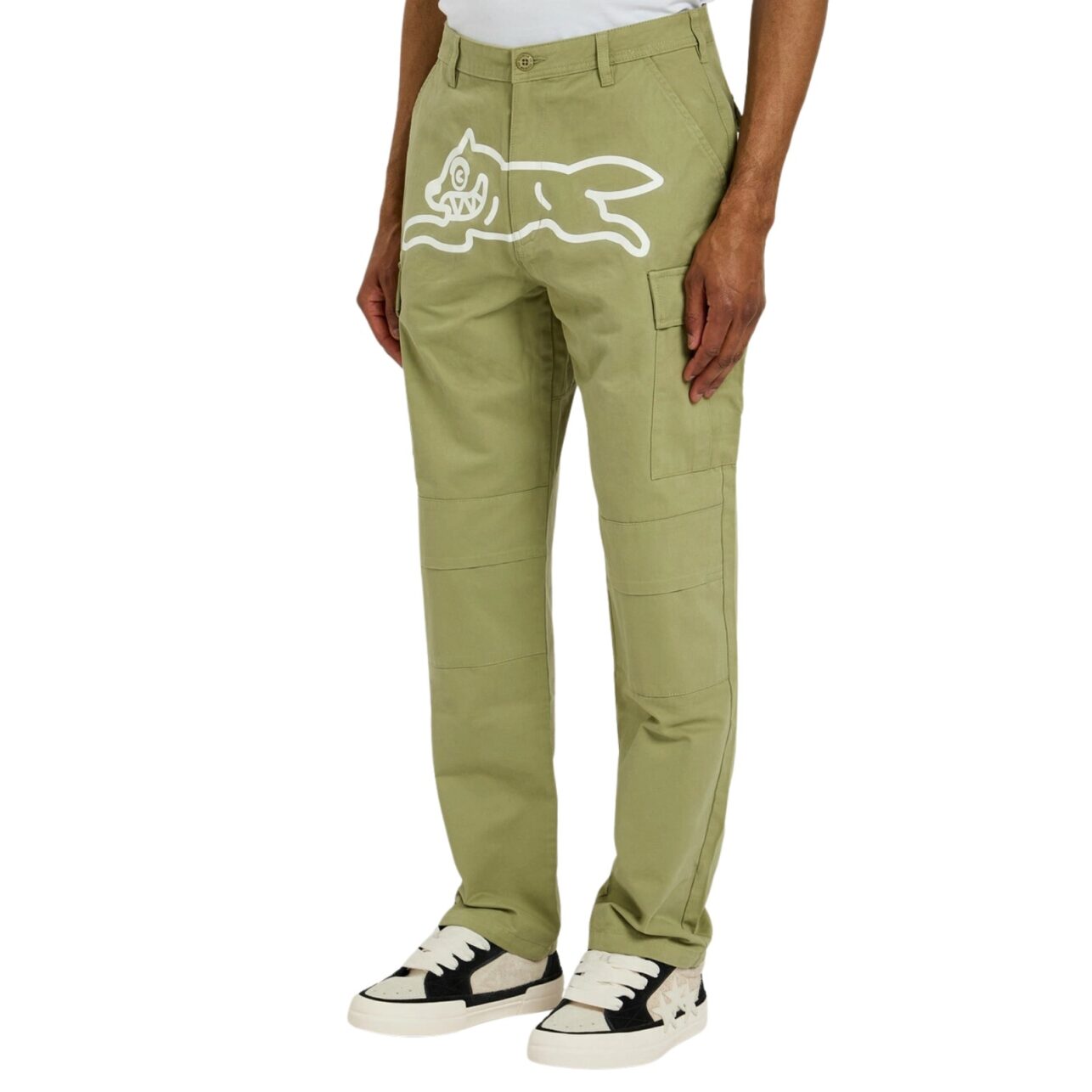 Ice Cream Cargo Pants Running Dog Green
