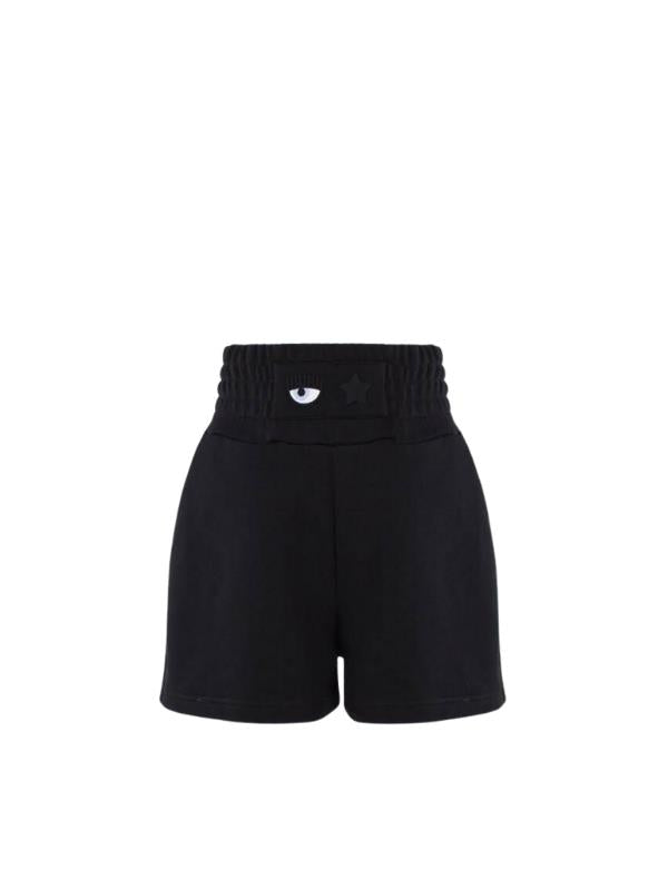 Chiara Ferragni Shorts Elastic Logo Black