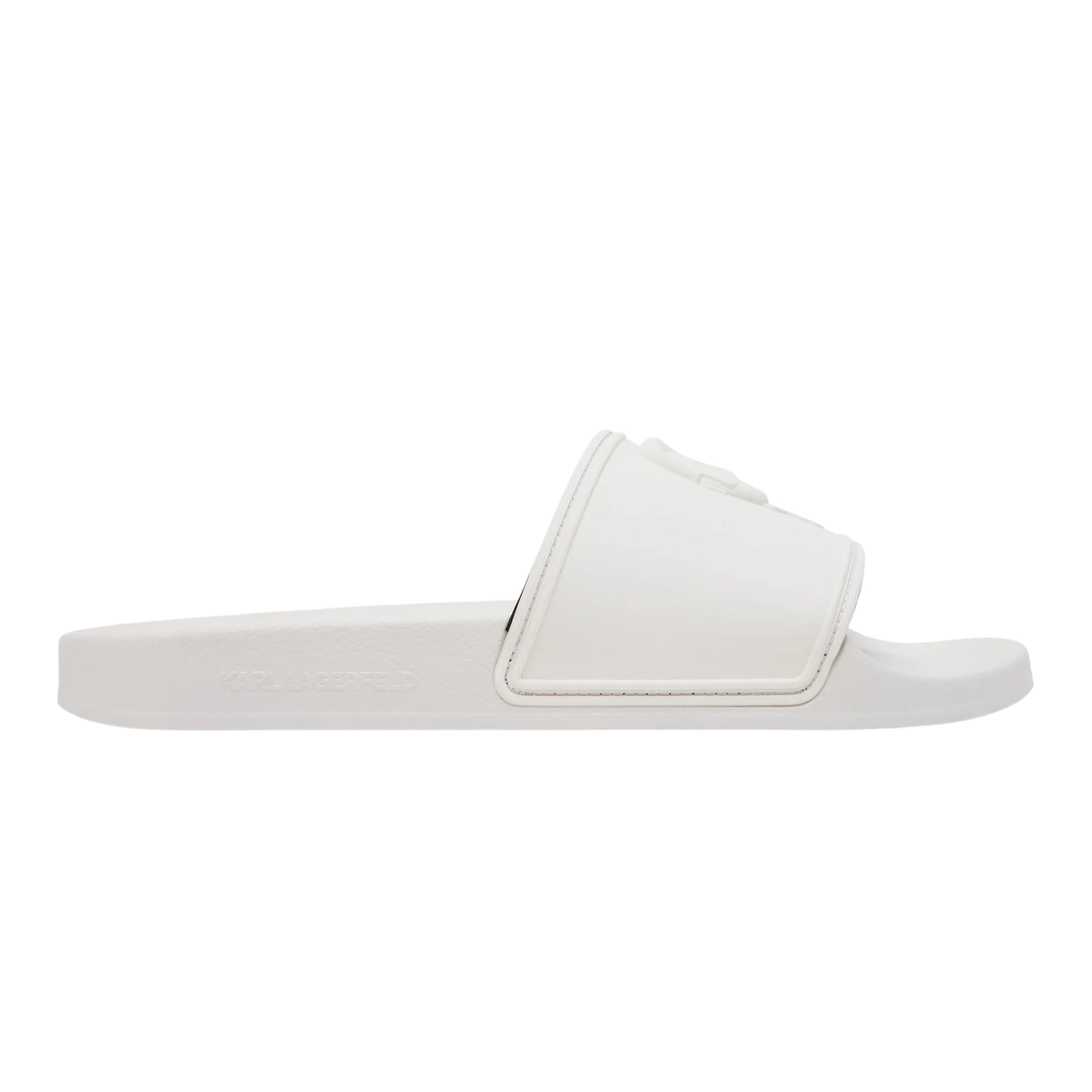 Karl Lagerfeld Slide Kondo Nft Relief Off White
