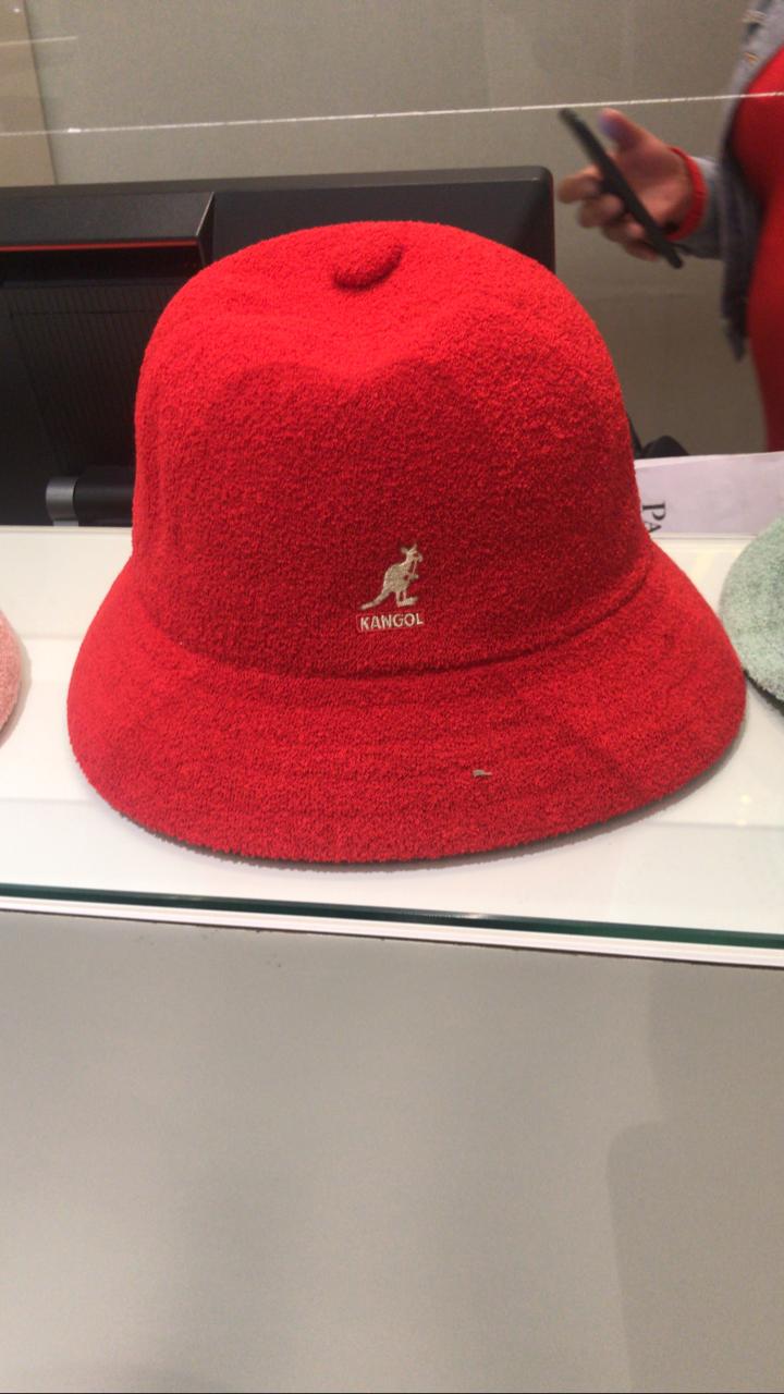 Kangol Bucket Hat Bermuda Casual Red