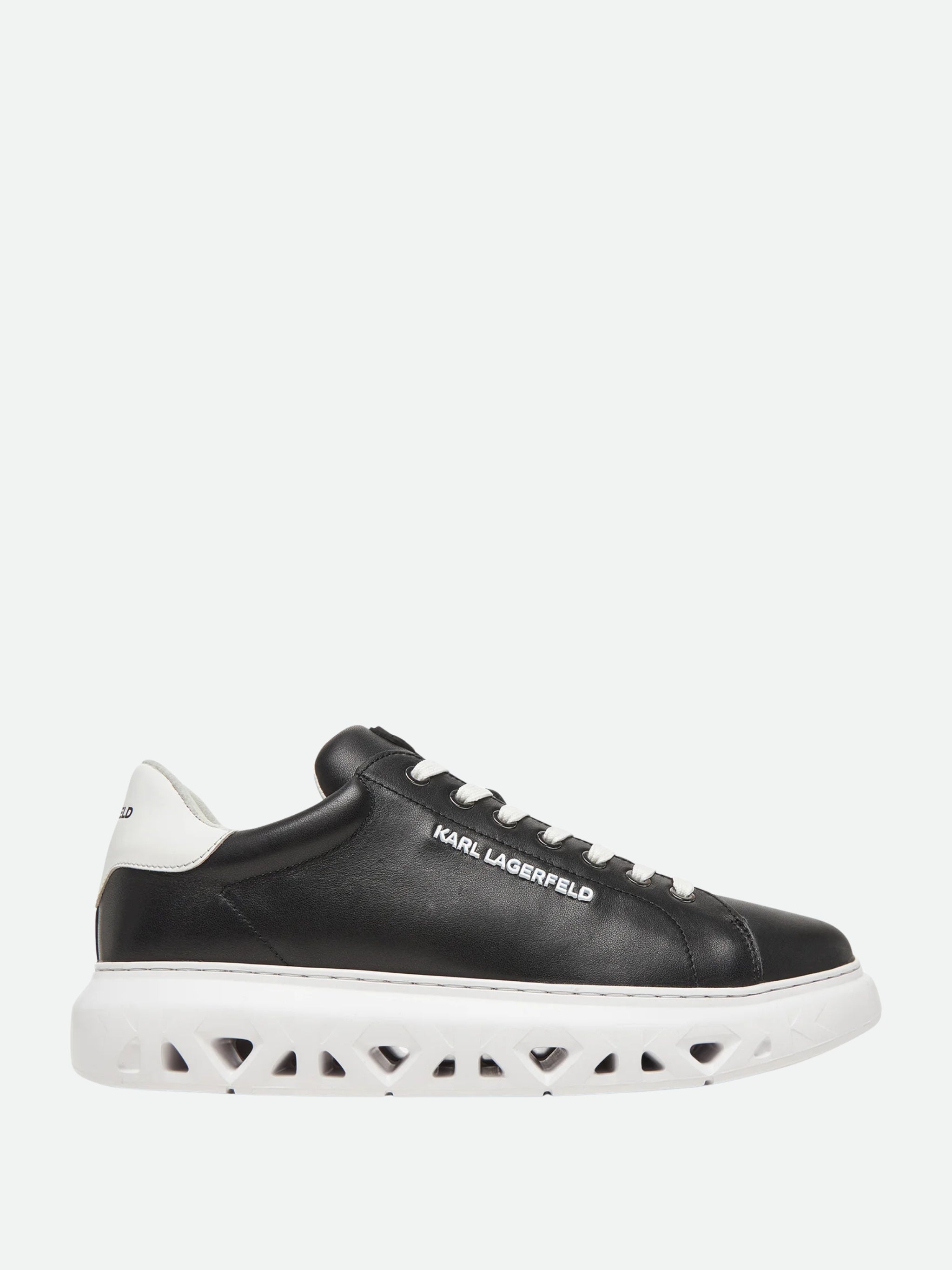 Karl Lagerfeld Sneaker Kl554 Kapri Kite Lace Black-White
