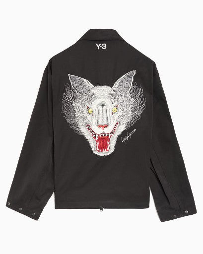 Y-3 Jacket F1 Wolf Black