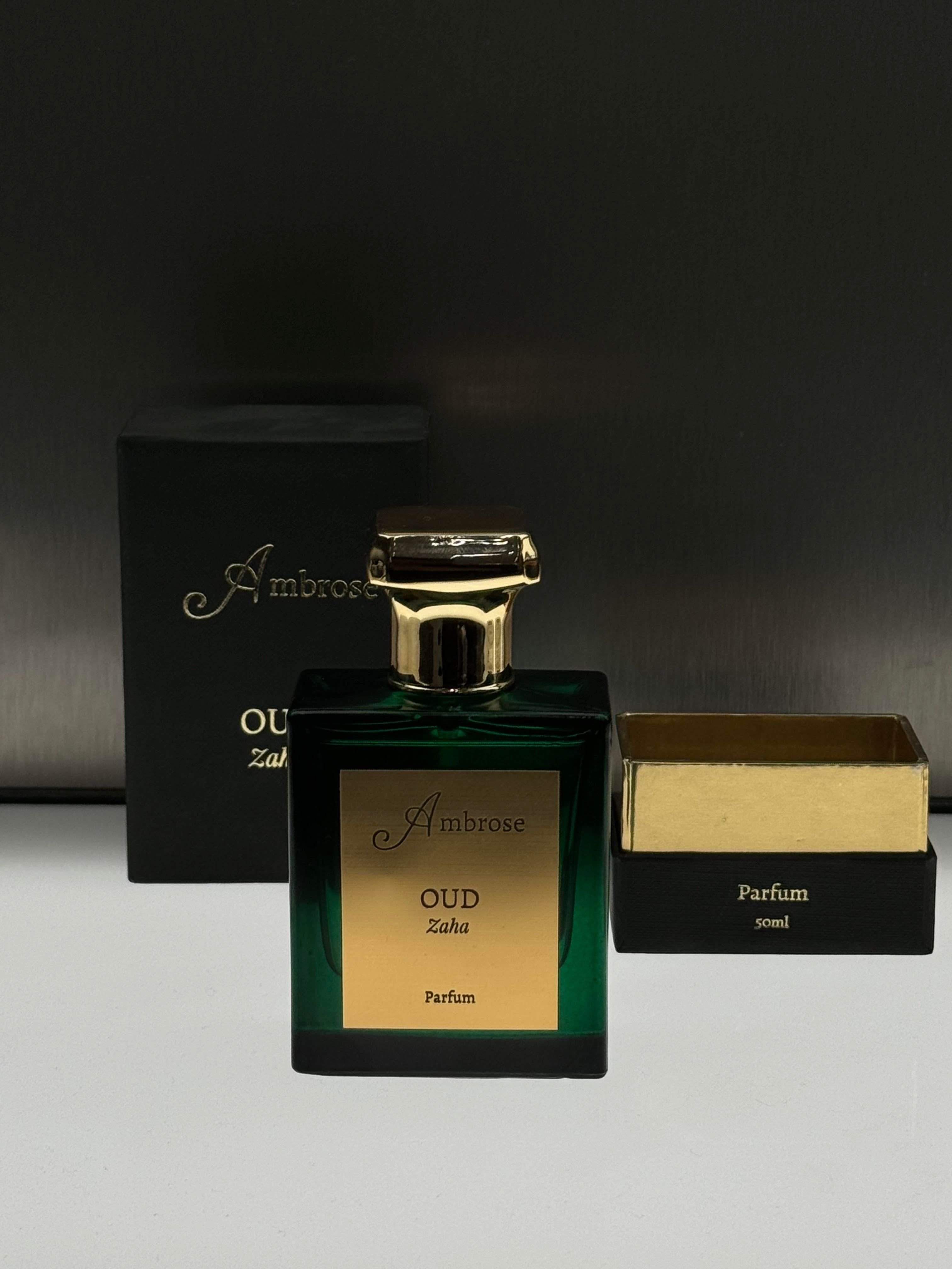 Ambrose Perfume Zaha Oud Green