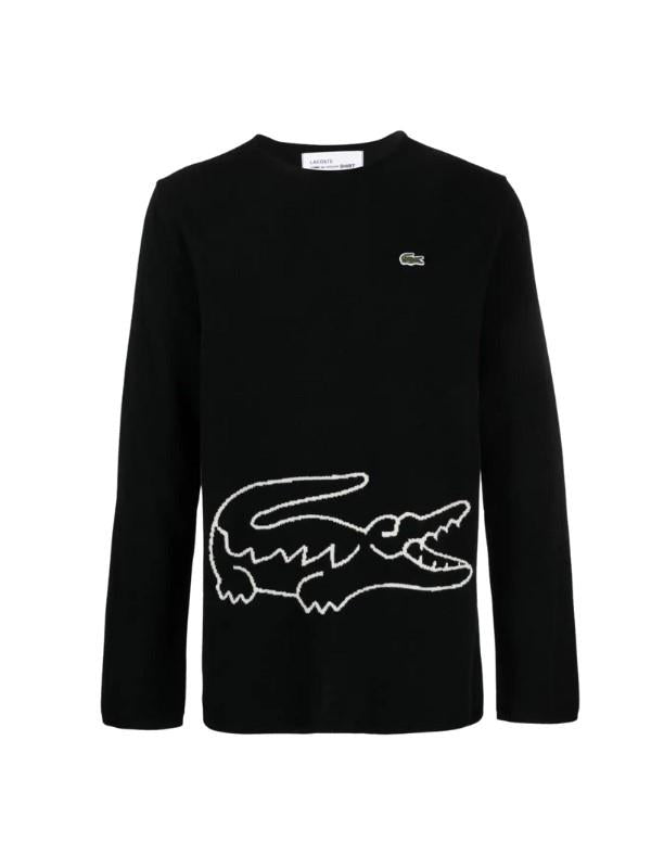 Comme Des Garcons Sweater Croc Black