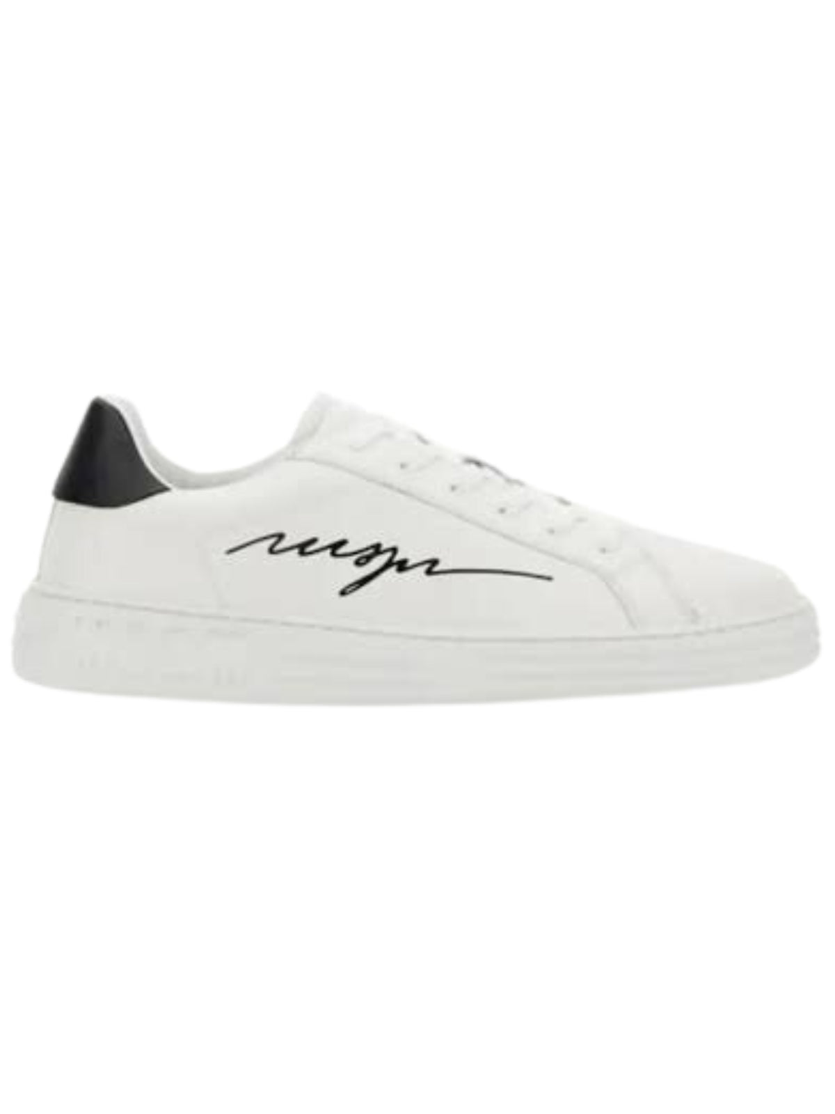 Msgm Sneaker Signature Logo White