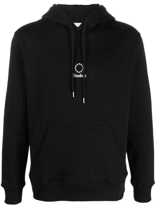 Etudes Sweater Klein Stars Logo Hoodie Black