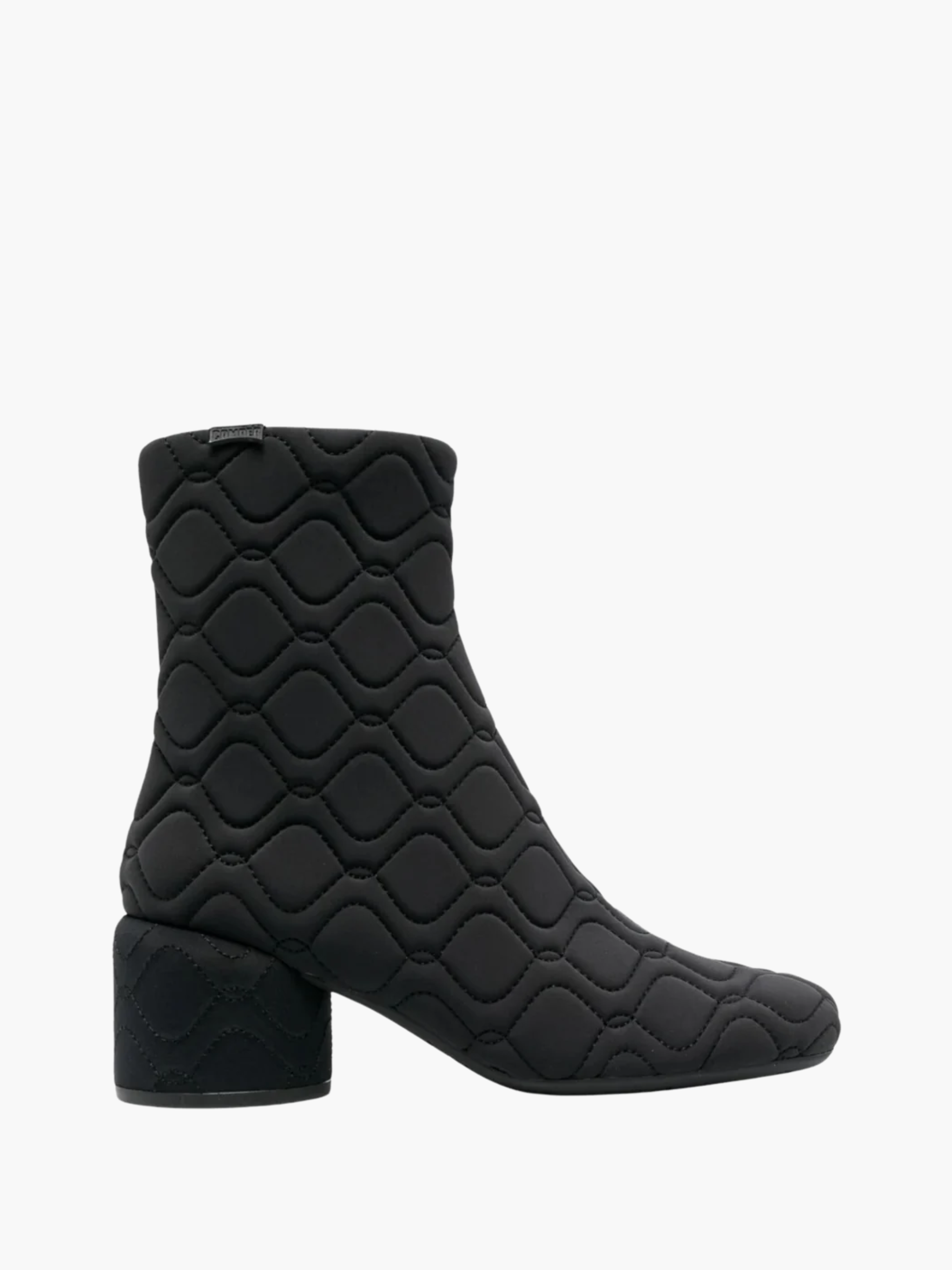 Camper Boot Ladies Kyle Embroidery Negro