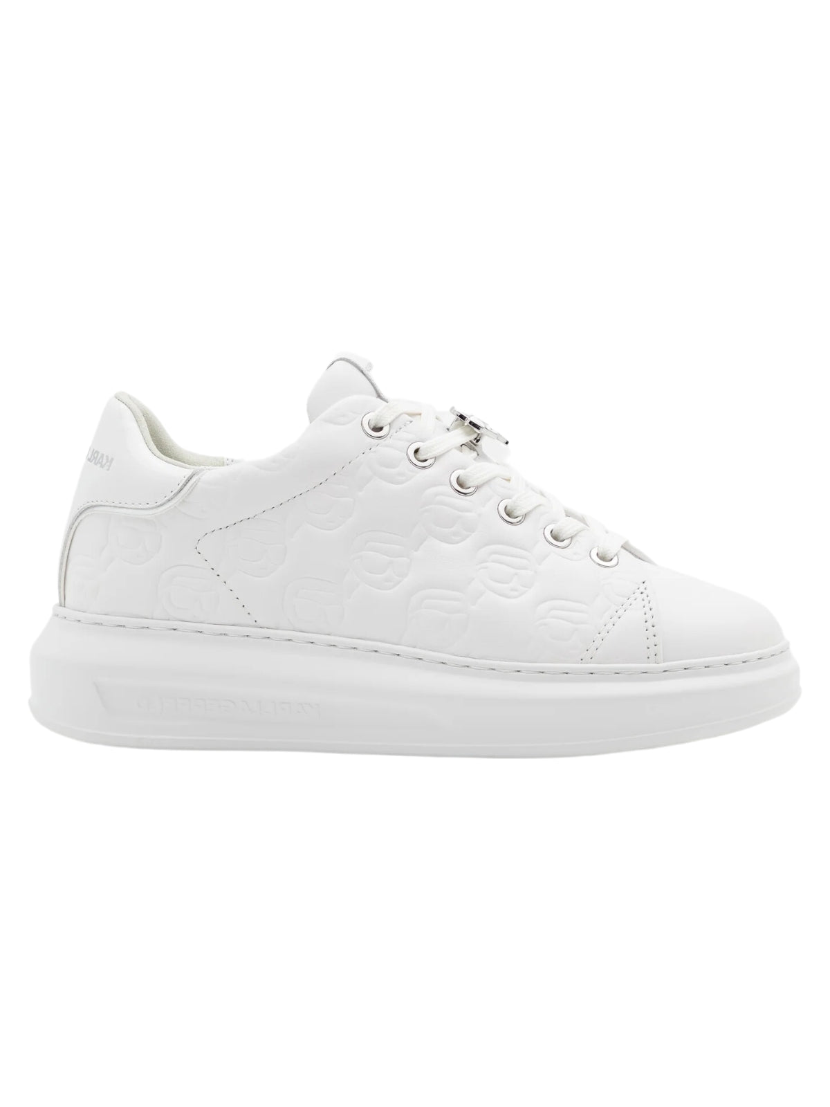 Karl Lagerfeld Sneaker Ladies Kapri Emboss Mono White