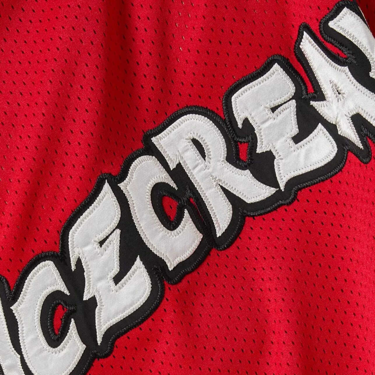 Ice Cream Baskeball Vest Applique Red-White