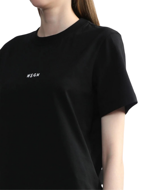 Msgm T-Shirt Mini Logo Black