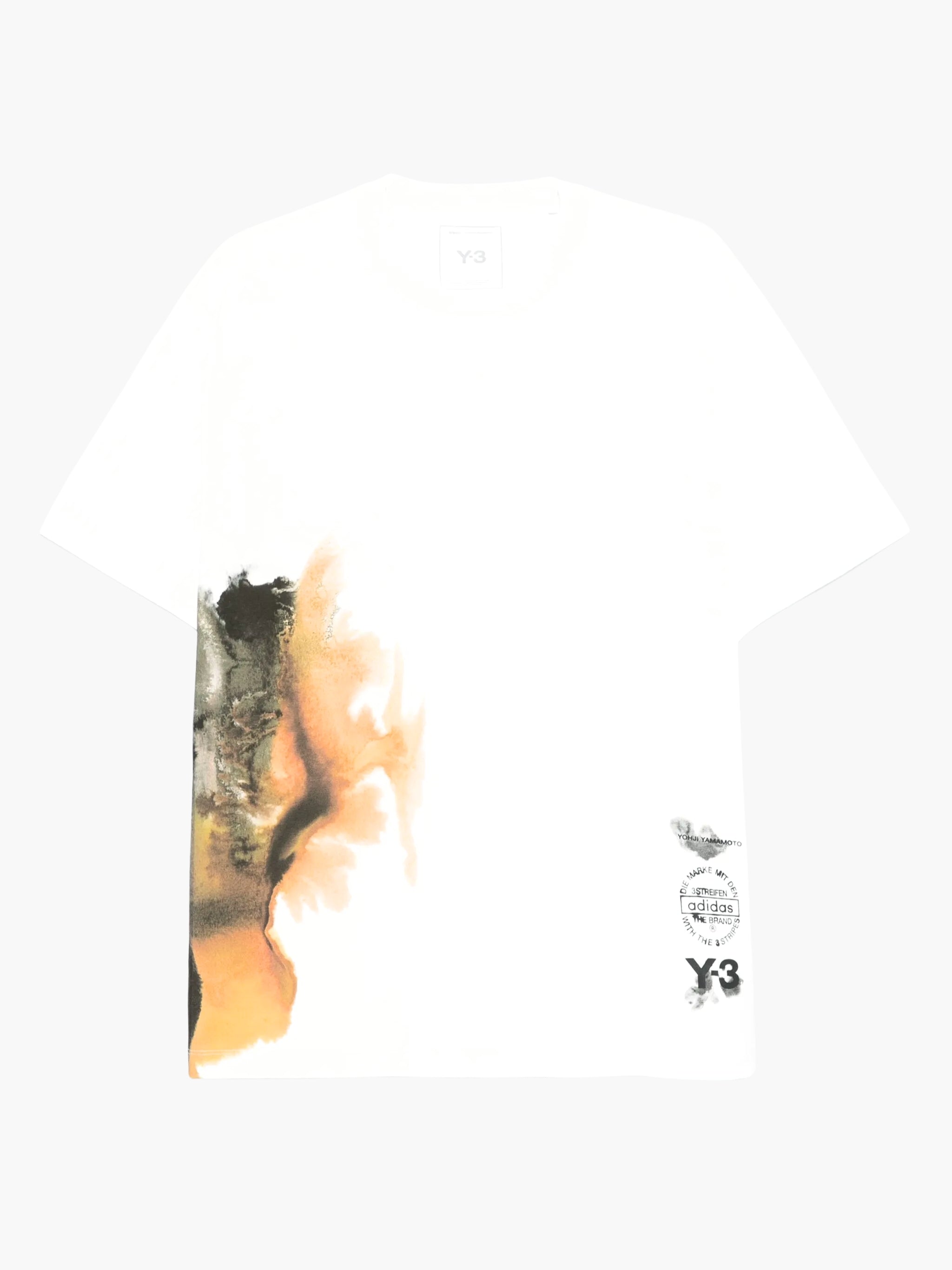 Y-3 T-Shirt Gfx Cream White