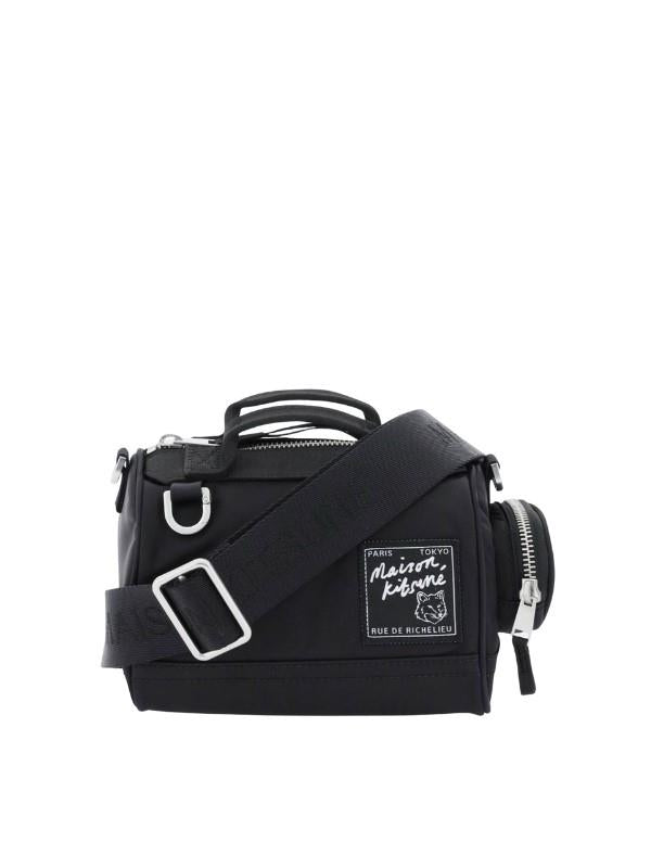 Maison Kitsune Bag Camera Nylon Black