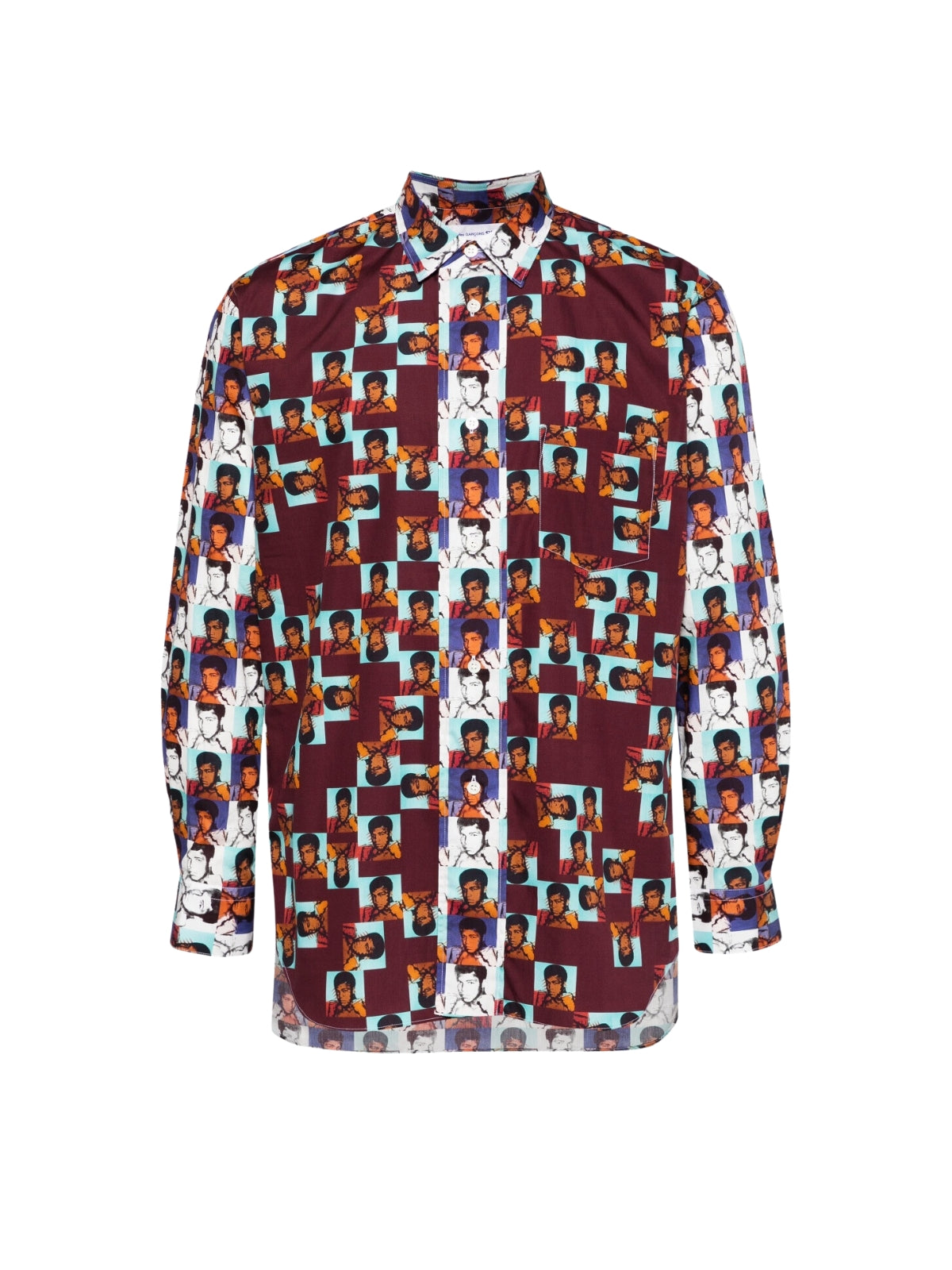 Comme Des Garcons Shirt Allover Print Multi