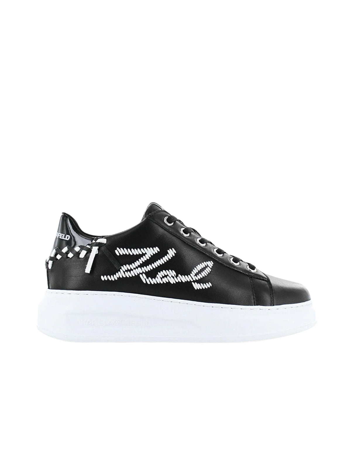 Karl Lagerfeld Ladies Sneaker Kapri Print Black