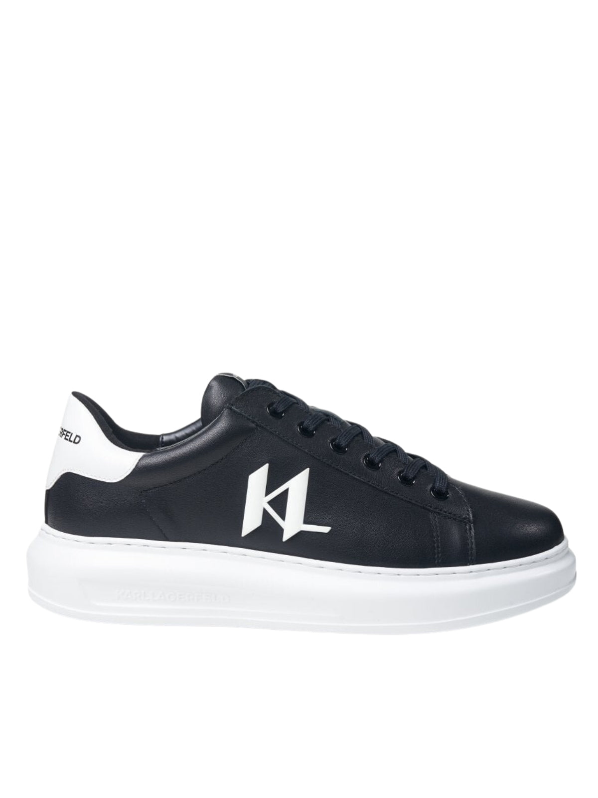 Karl Lagerfeld Ladies Sneaker Kapri Monogram Black