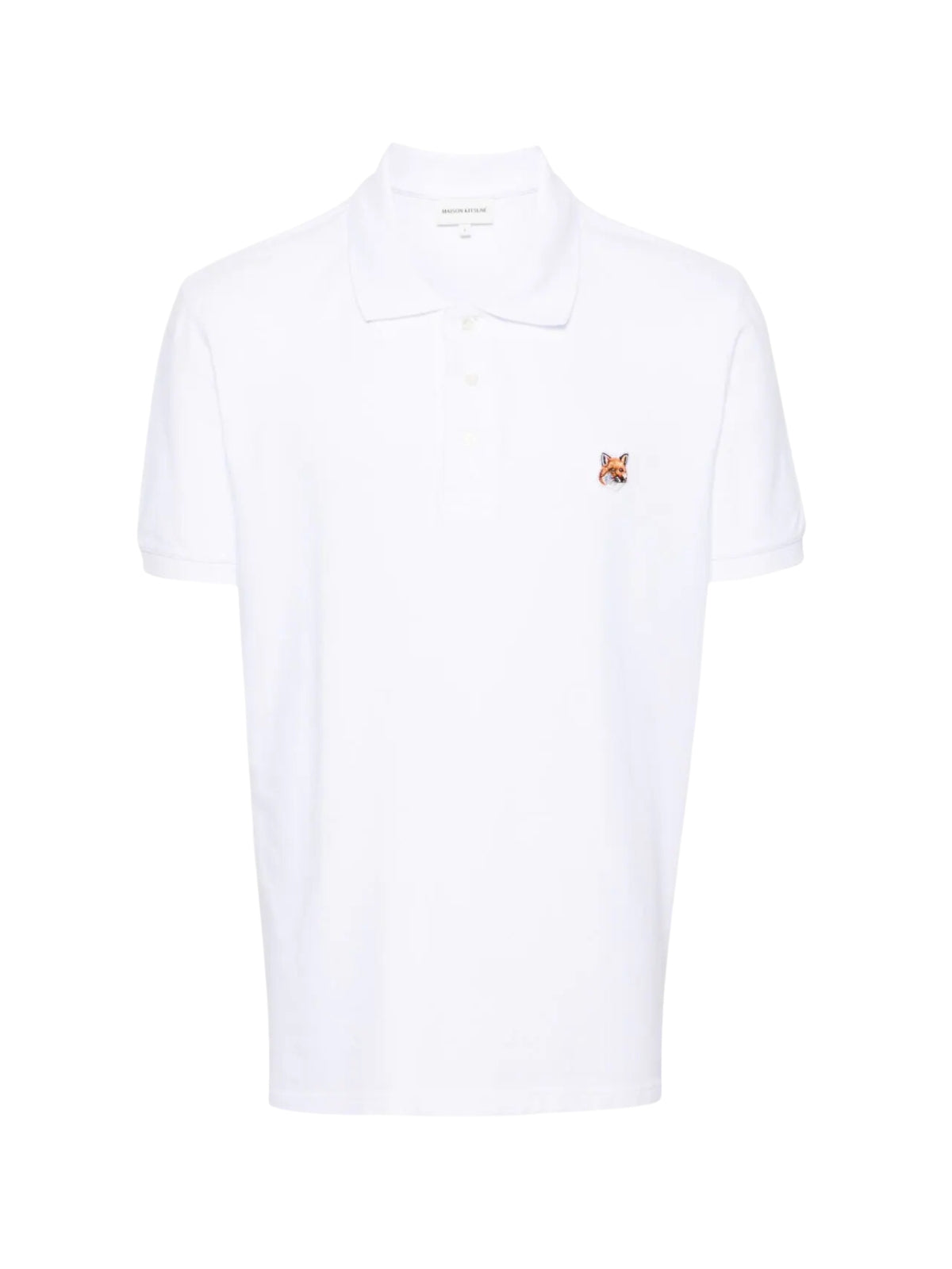 Maison Kitsune Golfer Fox Head Patch White