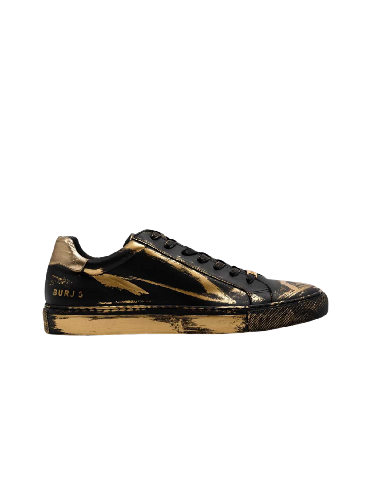 Burj3 Sneaker Art Series Hand Off Black-Gold