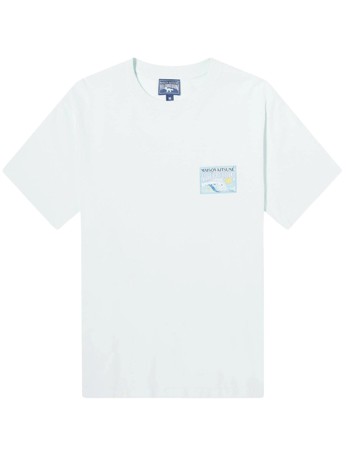 Maison Kitsune T-Shirt X Vilebrequin Ice Blue