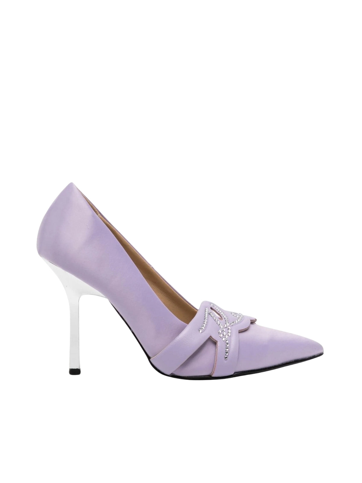 Karl Lagerfeld Heel Signiture Logo Lilac