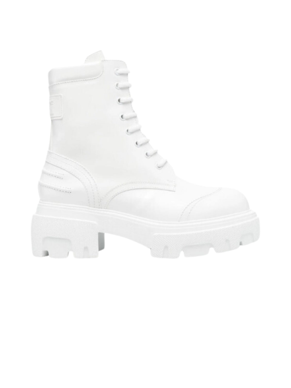 Msgm Ladies Boots Leather White