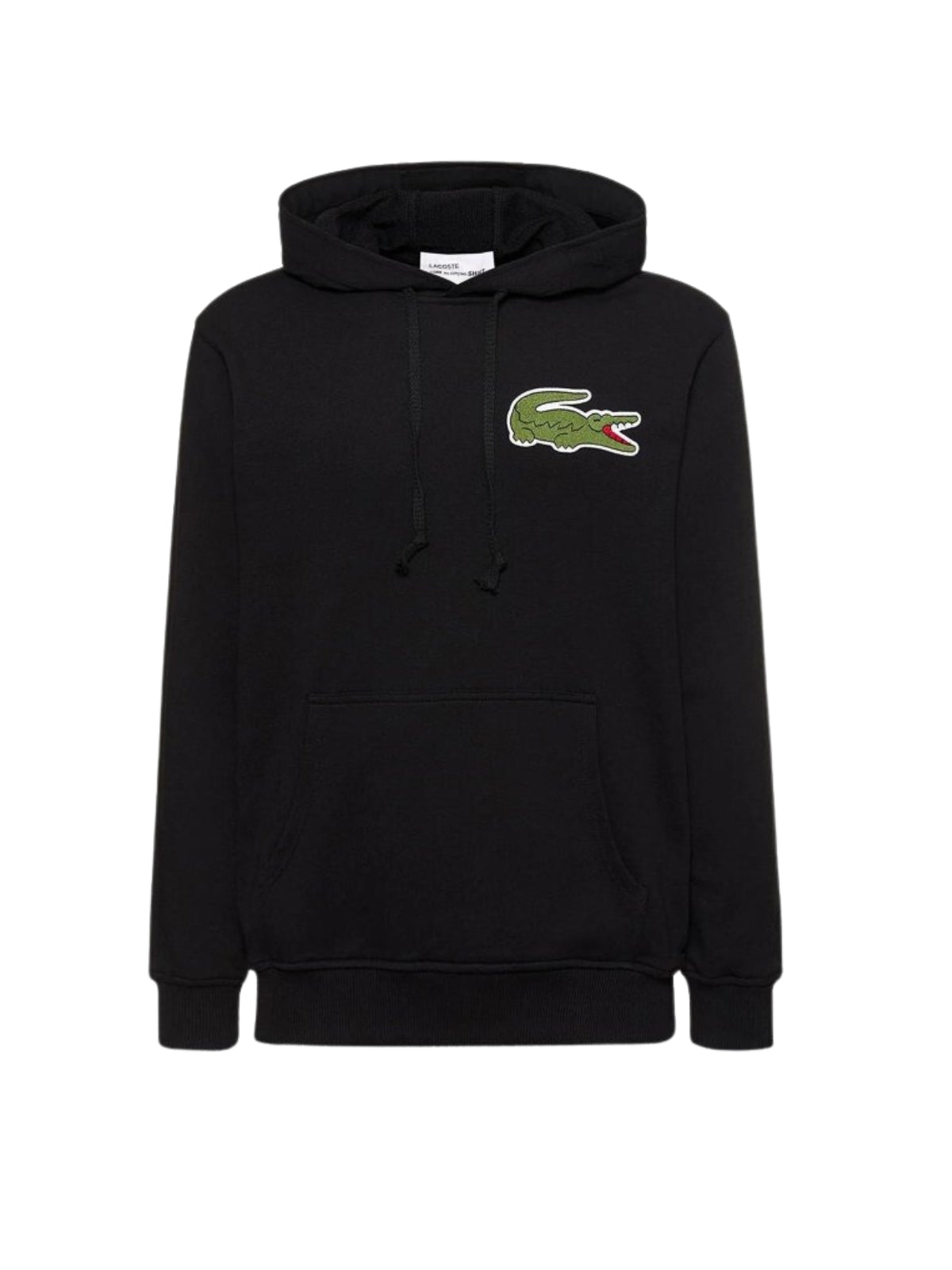 Comme Des Garcons Sweater Lacoste Hoodie Black