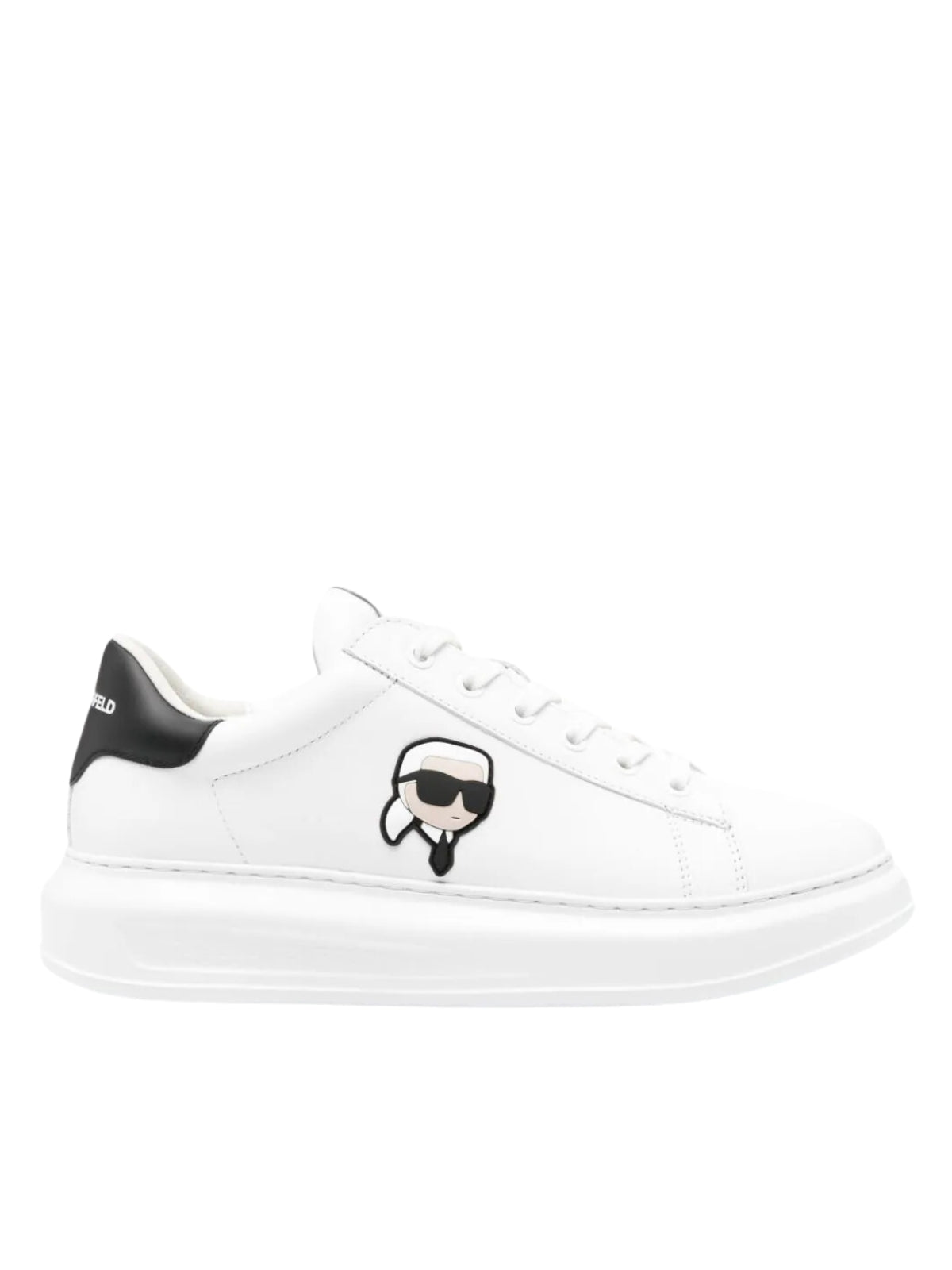 Karl Lagerfeld Ladies Sneaker Kapri Karl White