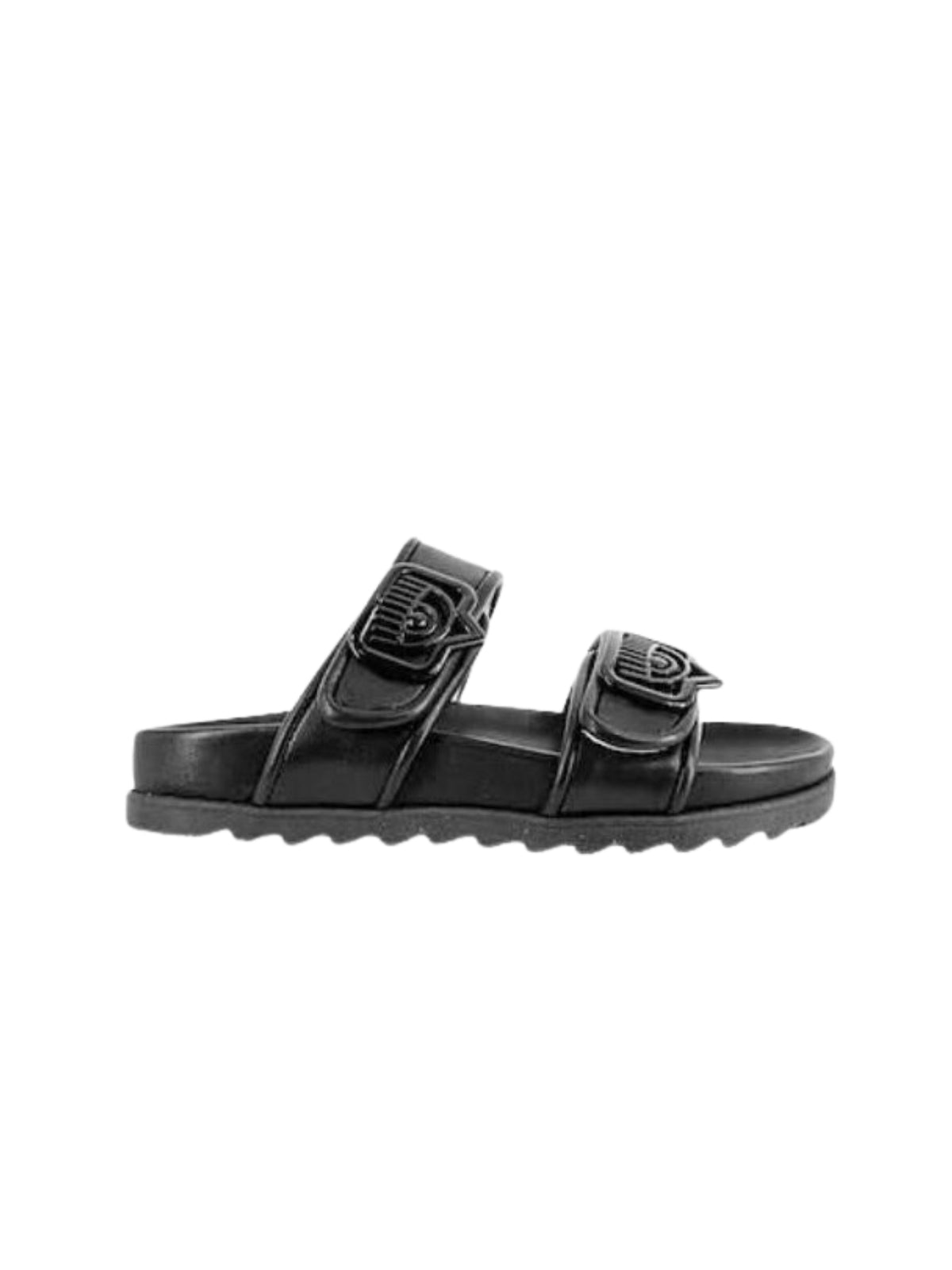 Chiara Ferragni Slide Eyelike Buckle Black