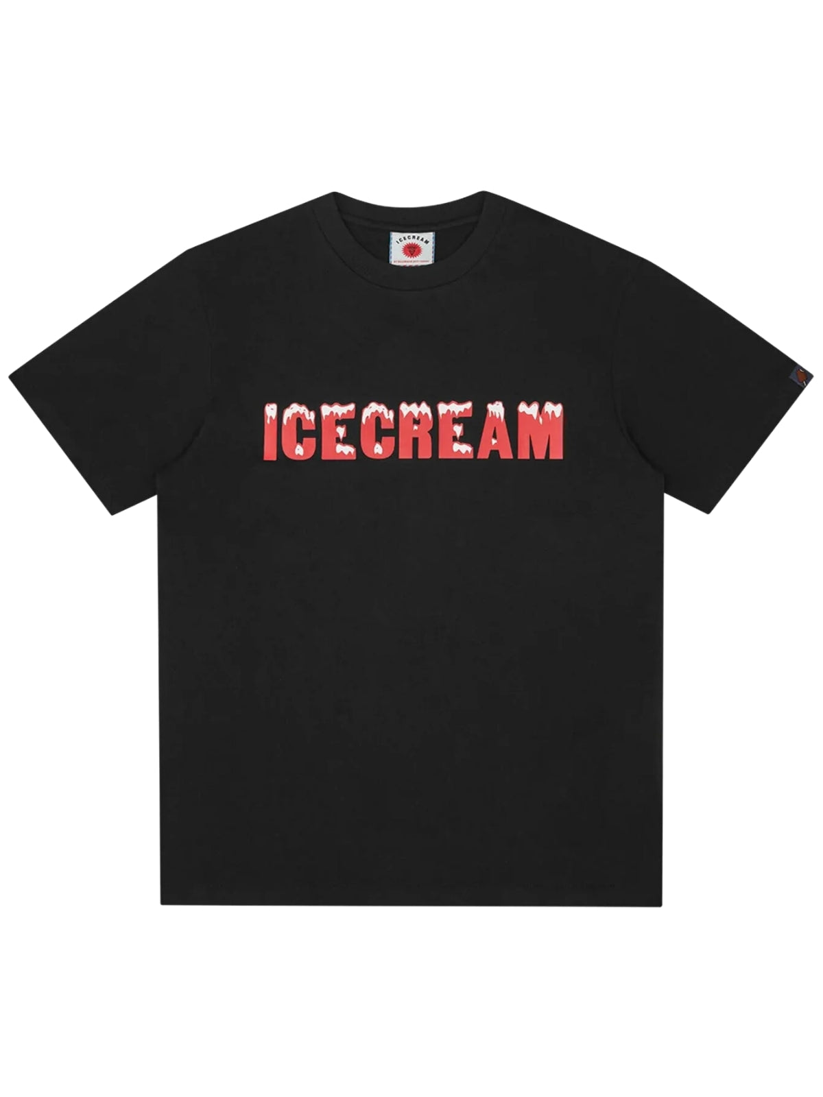 Ice-Cream T-Shirt Logo Black