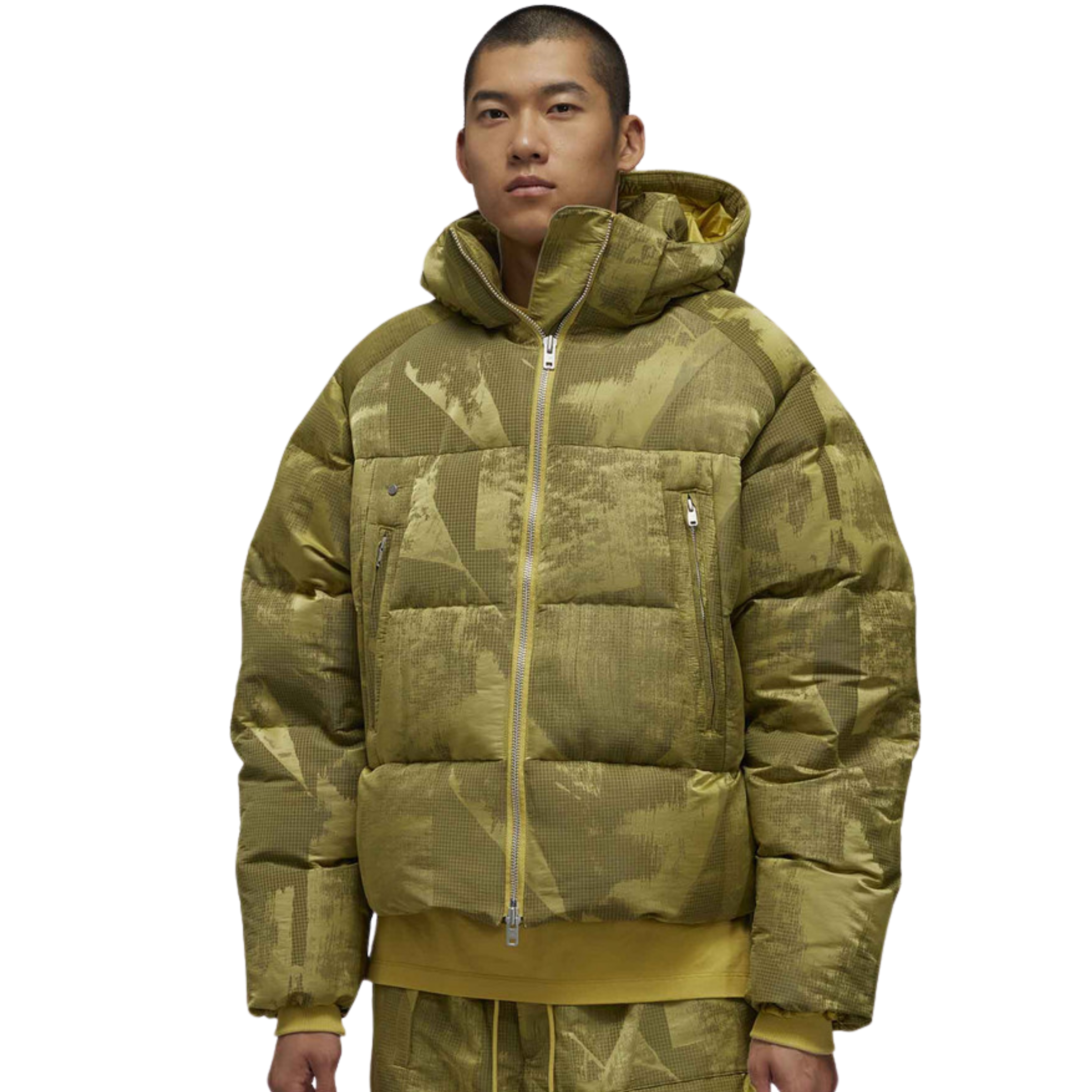 Y-3 Jacket Puffer Gold