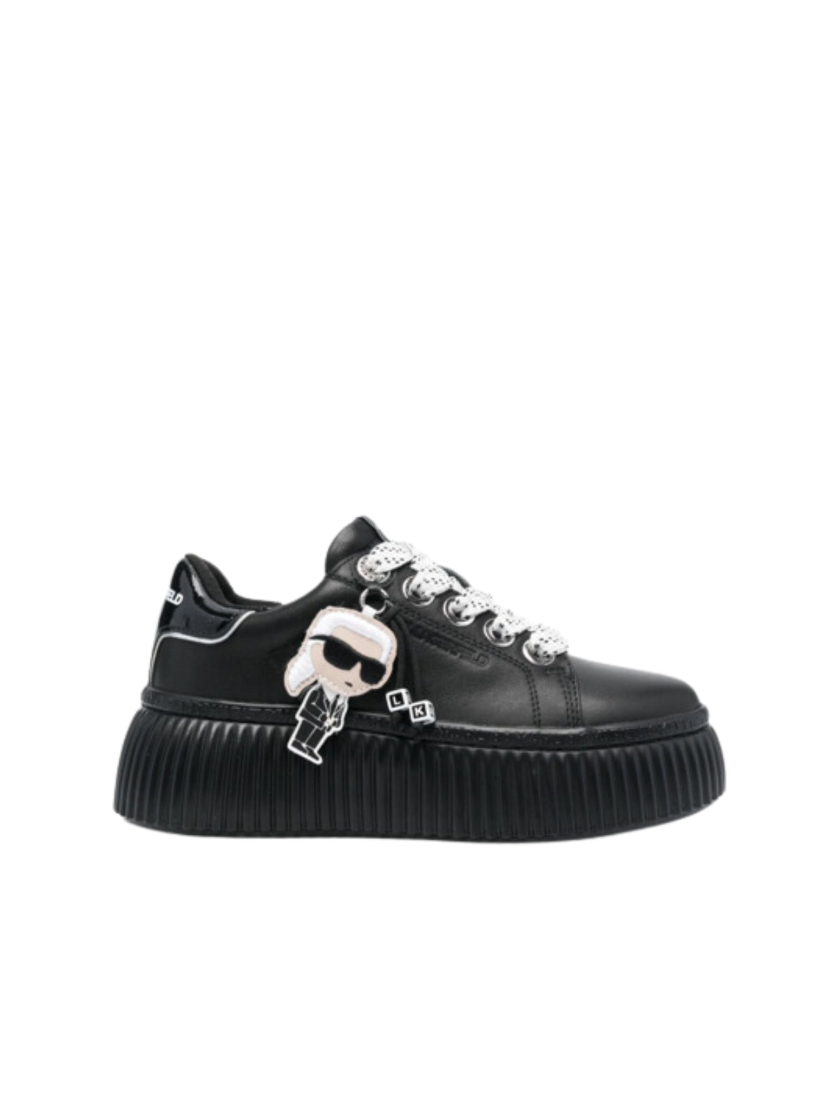 Karl Lagerfeld Sneaker Ladies Kreeper Lo Pendant Black