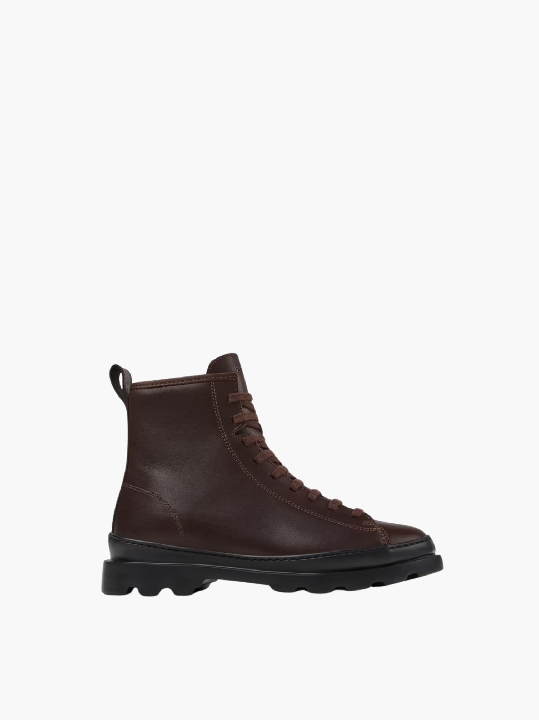 Camper Boots Brutus Leather Mid Brown