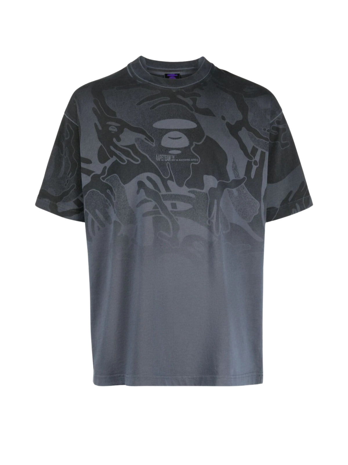 Aape T-Shirt Two Tone Dark Grey