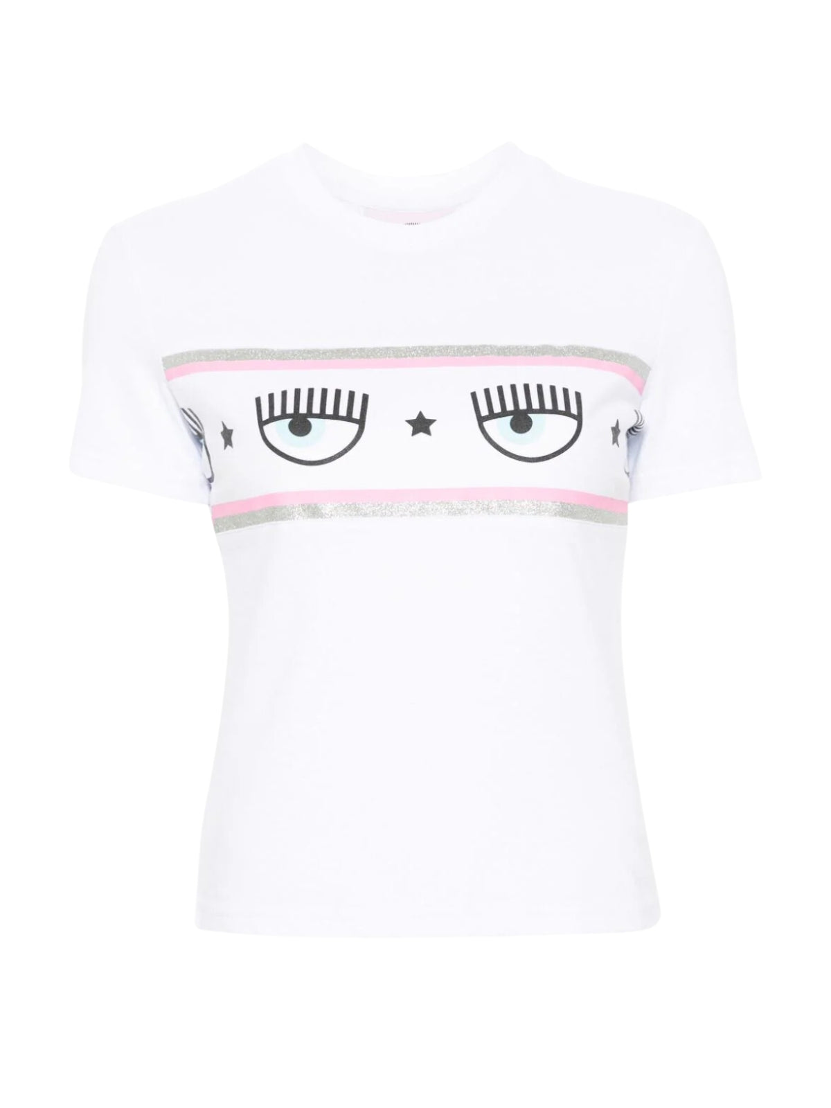 Chiara Ferragni T-Shirt Ladies Eyes White